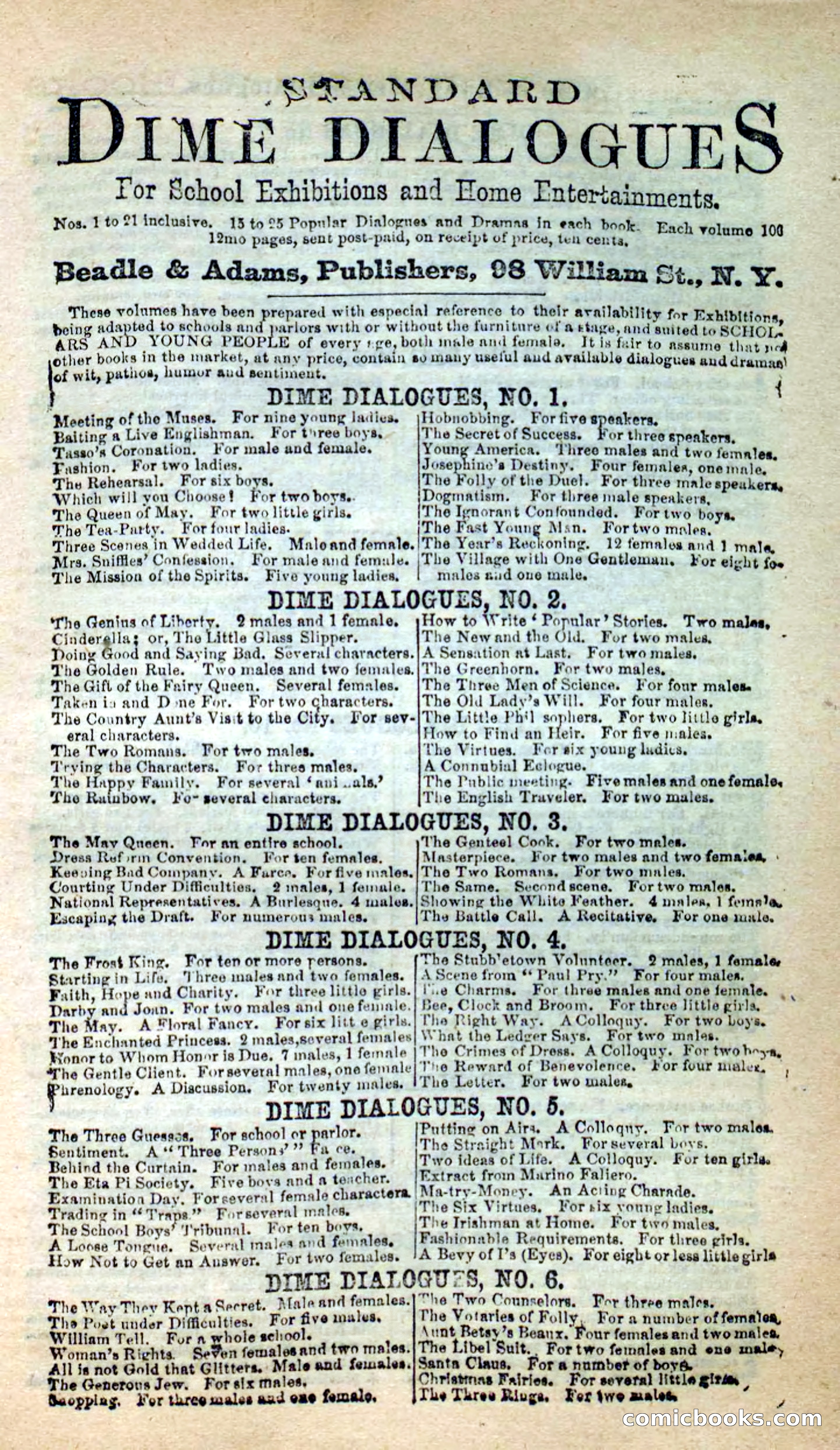 Beadle's New Dime Novels: Ahmo's Plot — page 122 of 133
