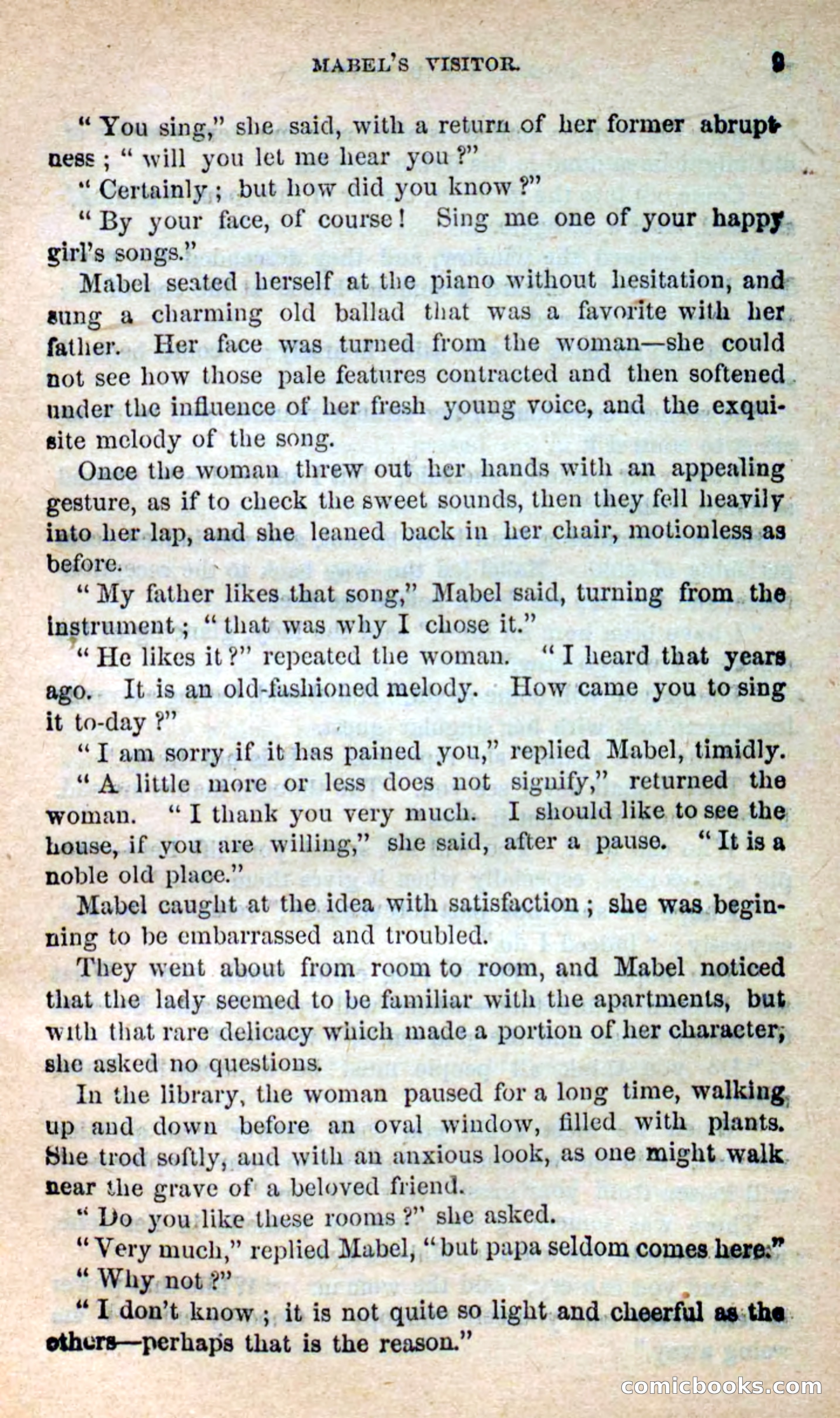 Beadle's New Dime Novels: Hates and Loves — page 9 of 116