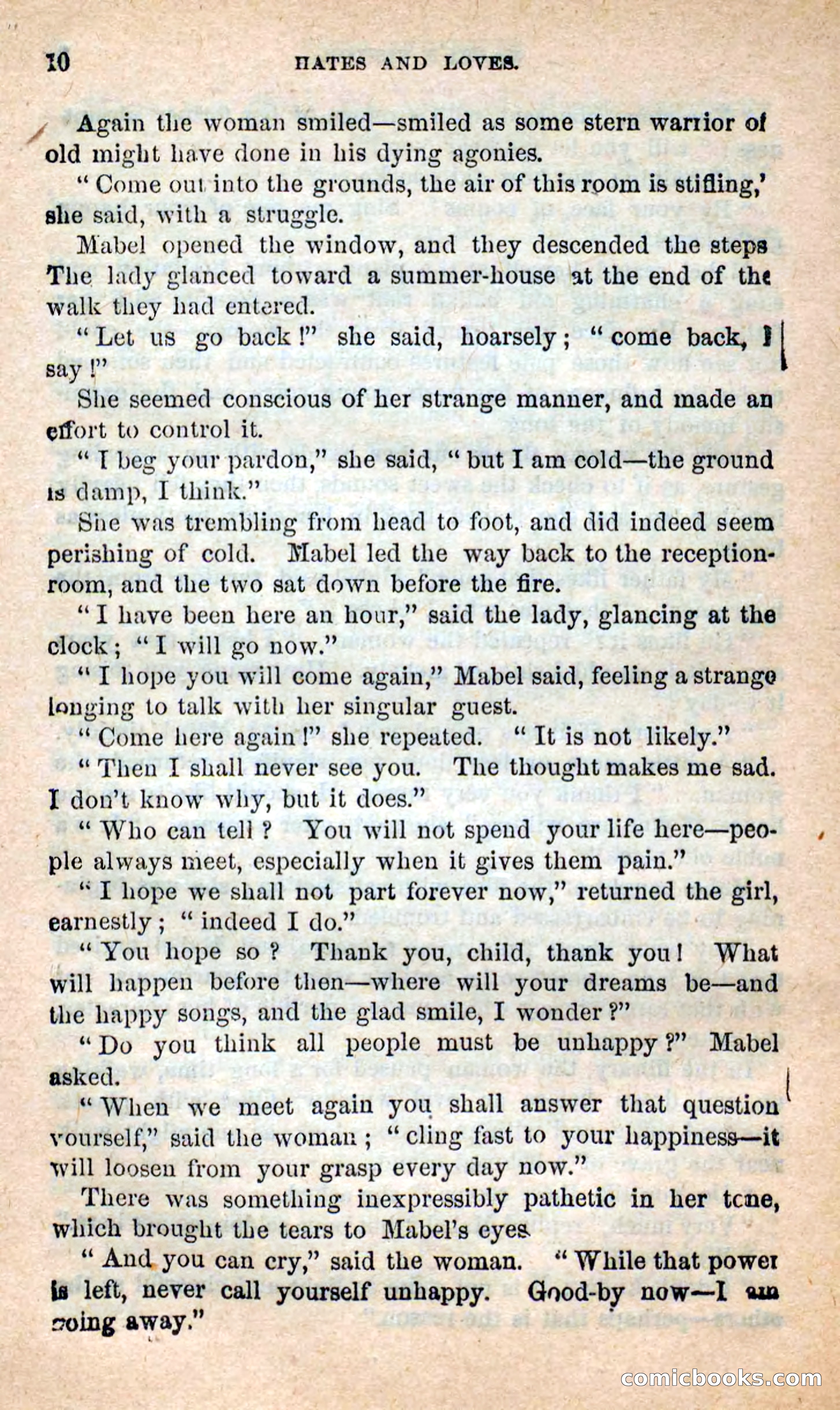 Beadle's New Dime Novels: Hates and Loves — page 10 of 116