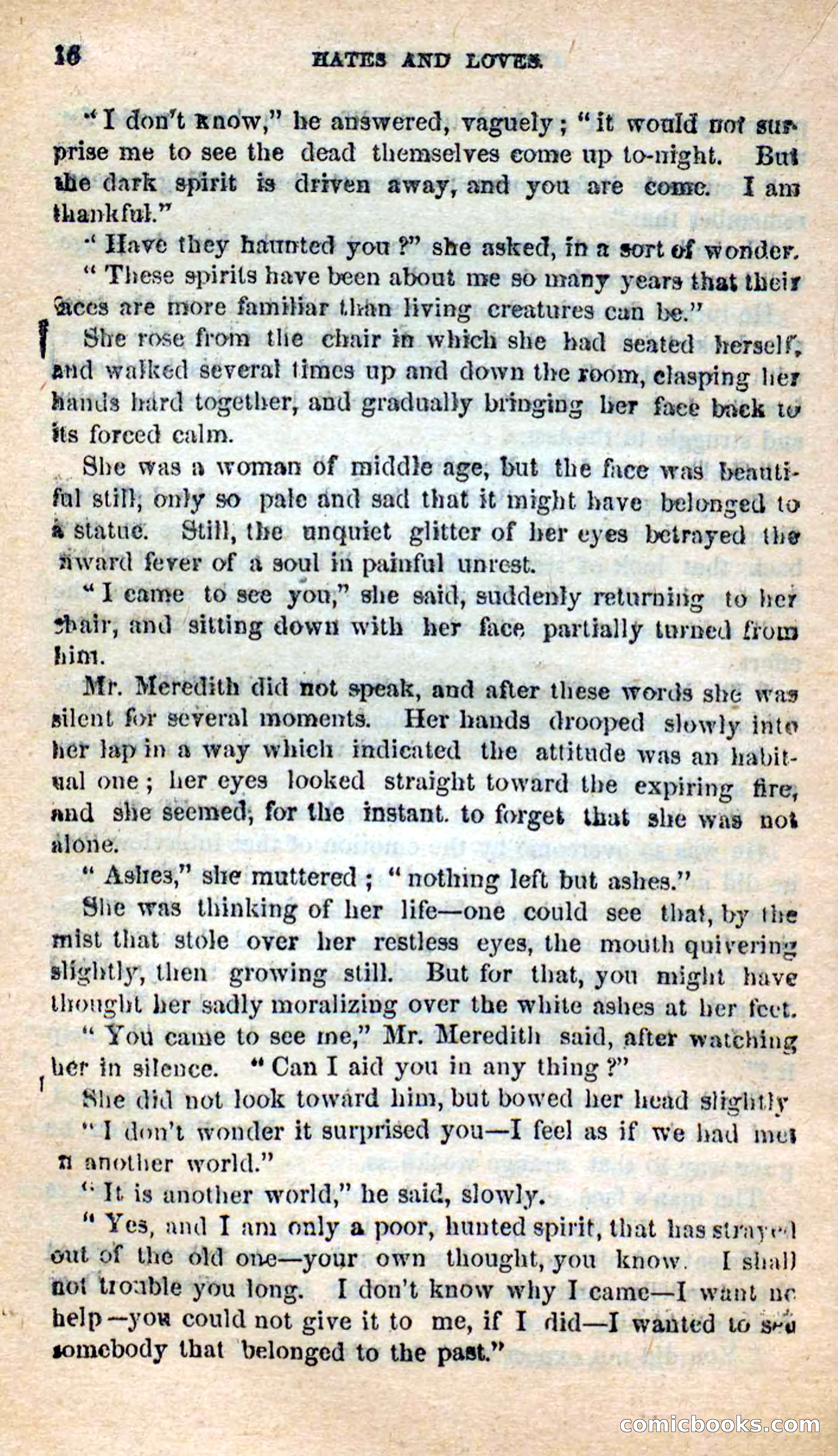 Beadle's New Dime Novels: Hates and Loves — page 16 of 116