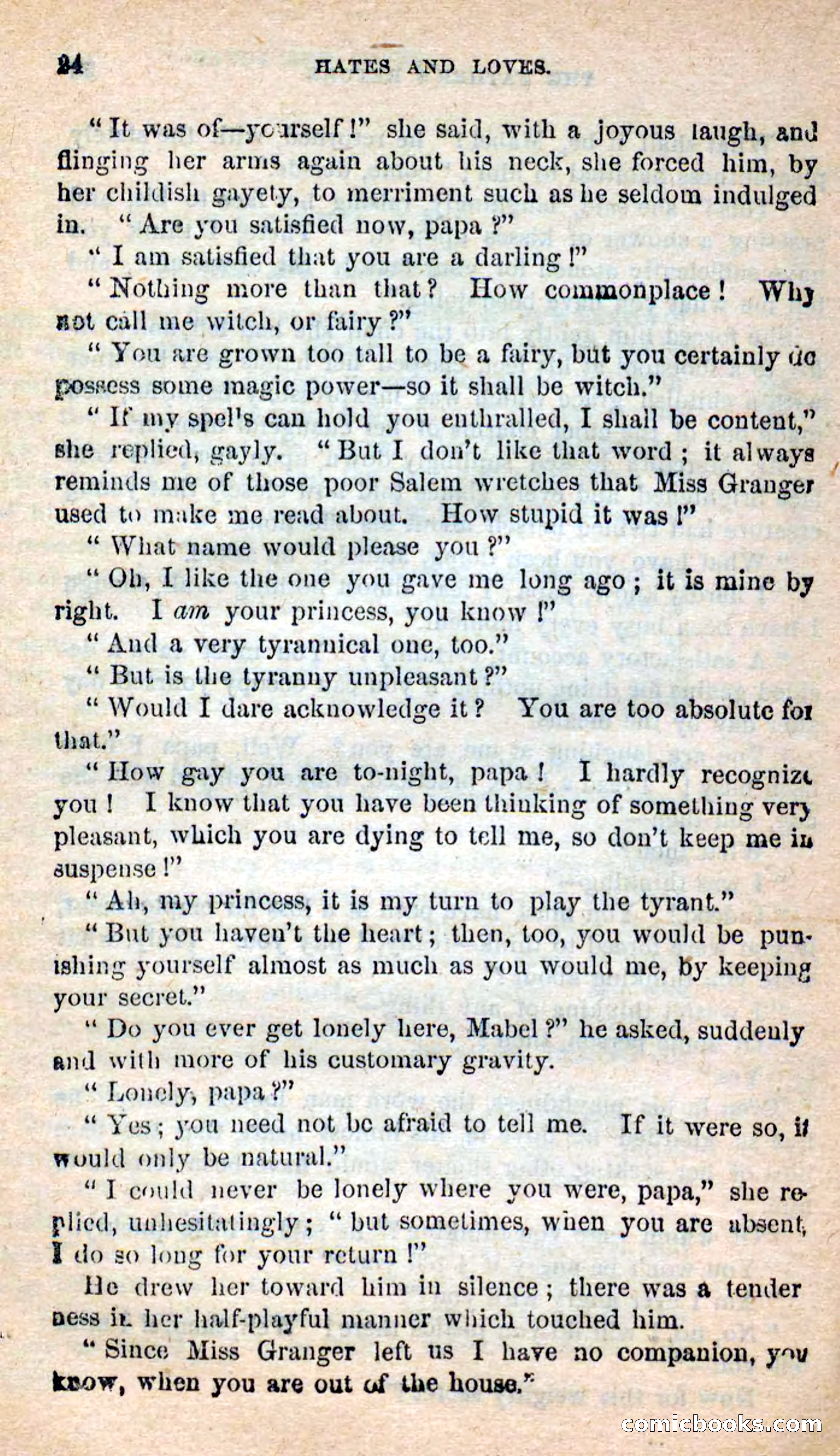 Beadle's New Dime Novels: Hates and Loves — page 24 of 116