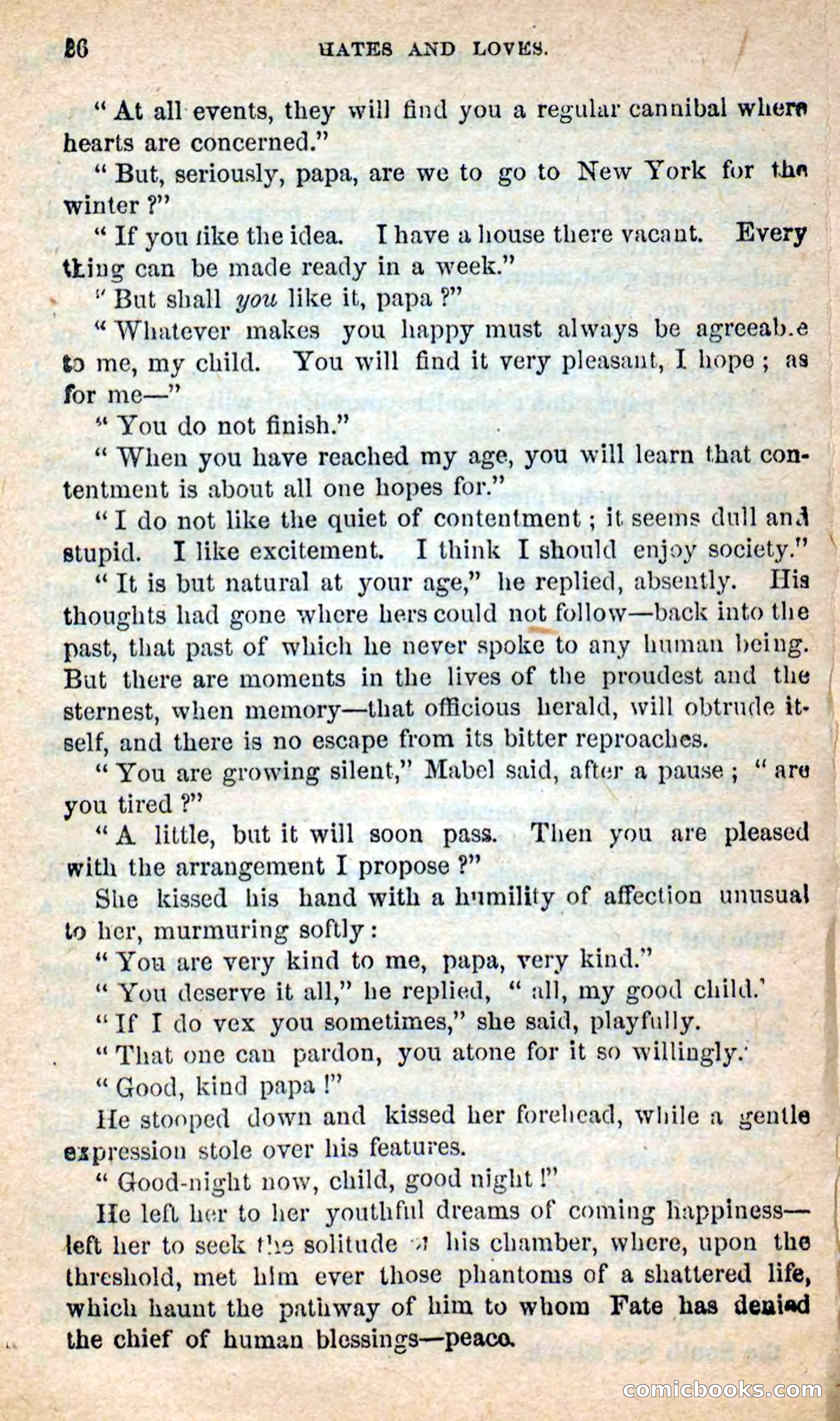 Beadle's New Dime Novels: Hates and Loves — page 26 of 116