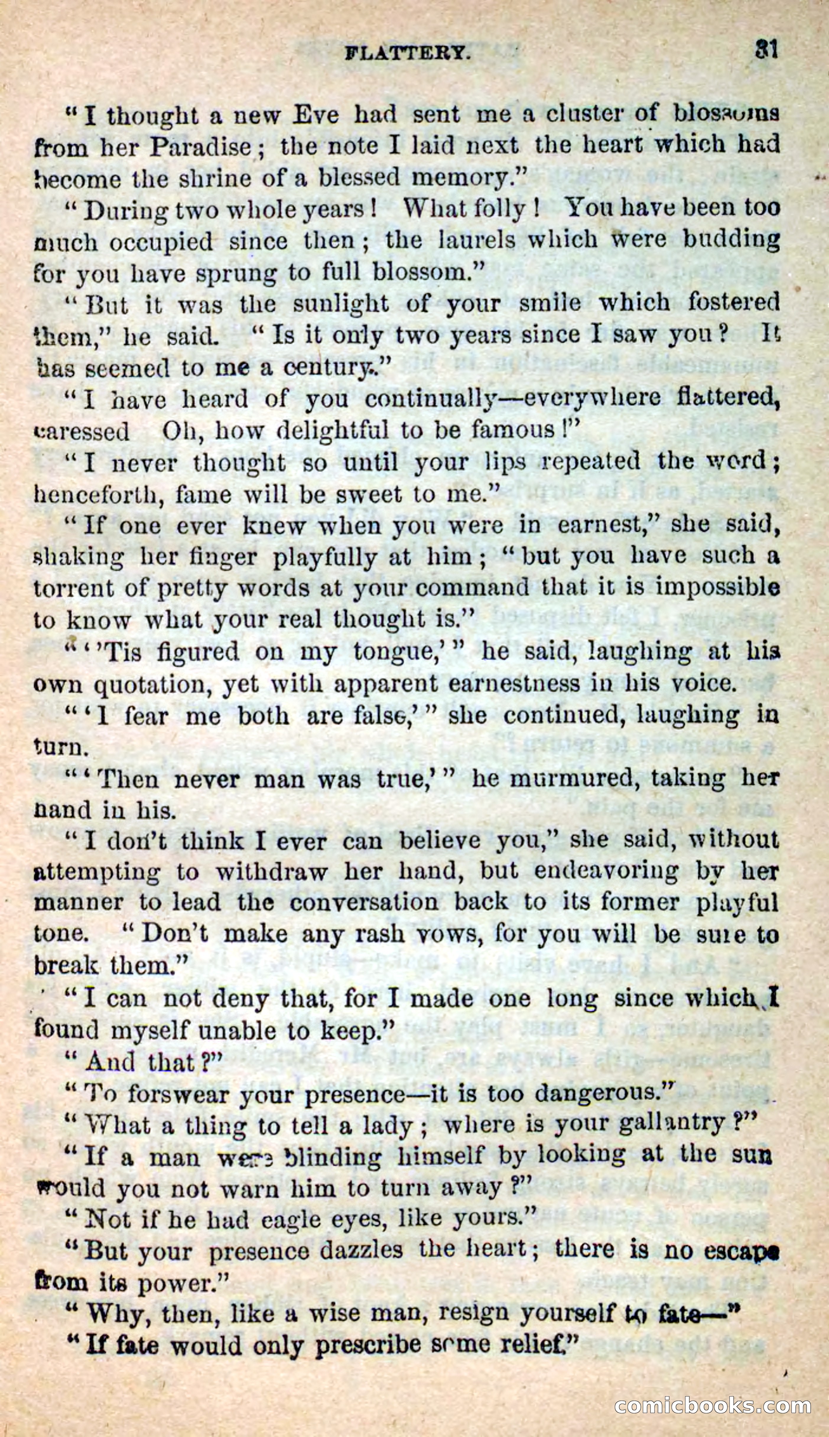 Beadle's New Dime Novels: Hates and Loves — page 31 of 116