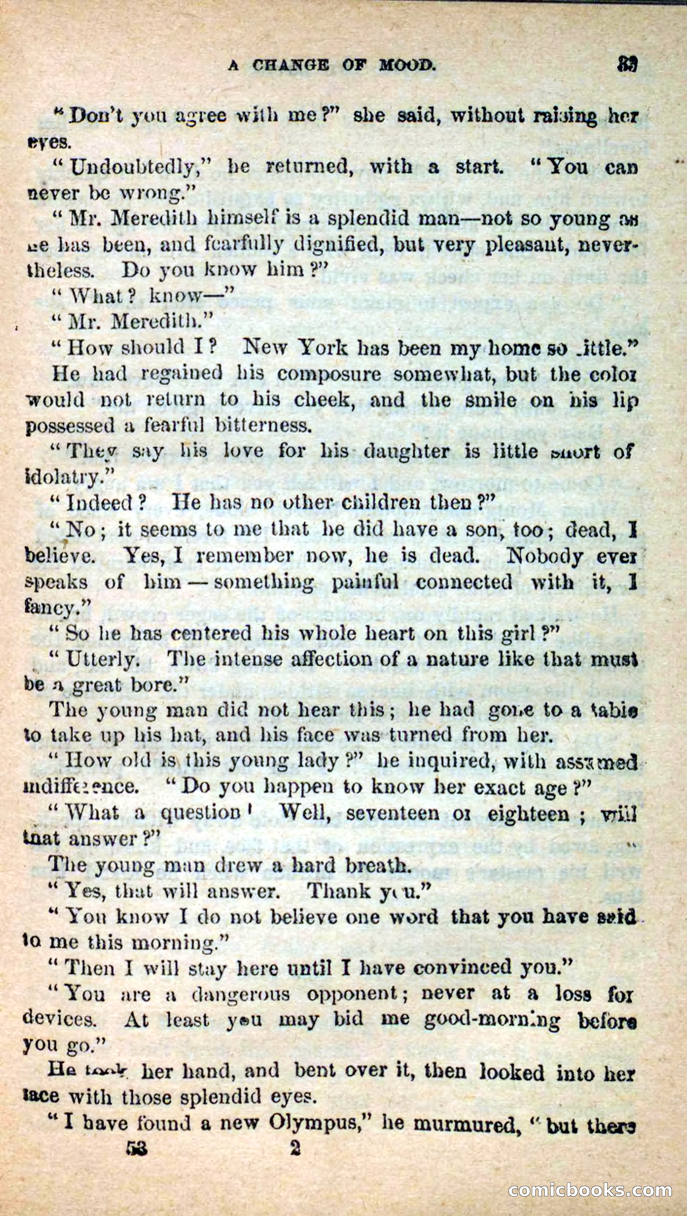 Beadle's New Dime Novels: Hates and Loves — page 33 of 116