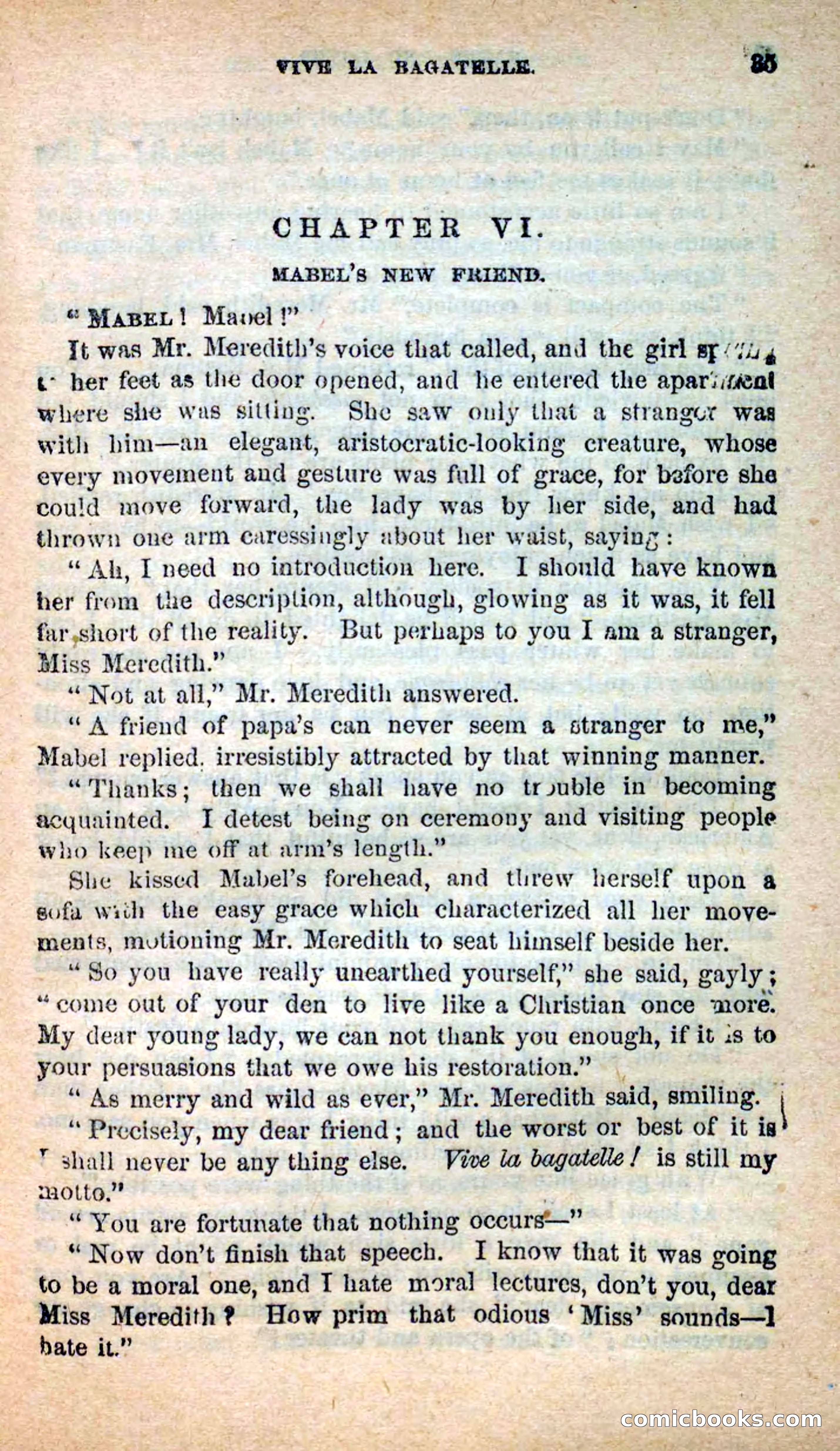 Beadle's New Dime Novels: Hates and Loves — page 35 of 116