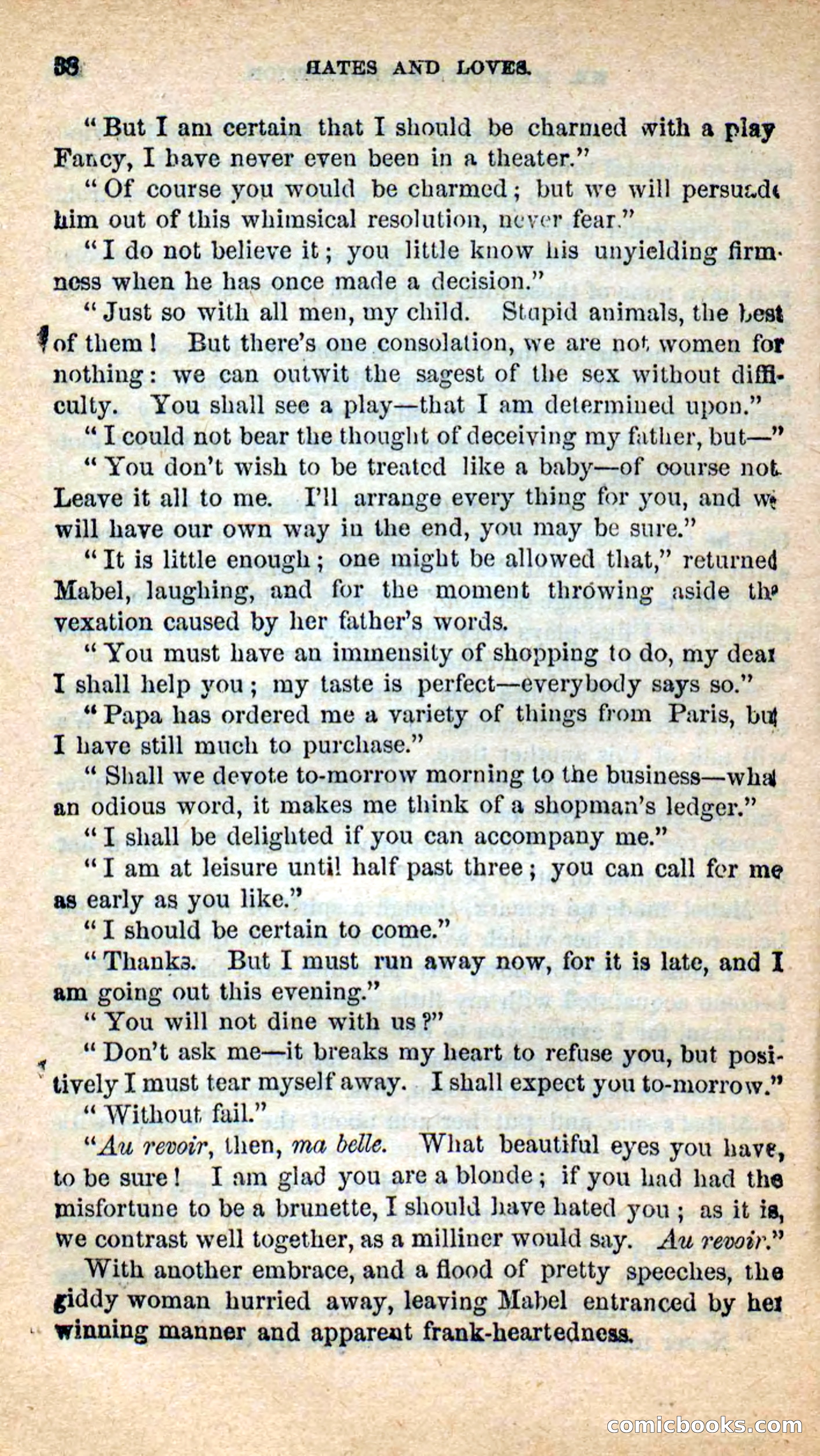 Beadle's New Dime Novels: Hates and Loves — page 38 of 116