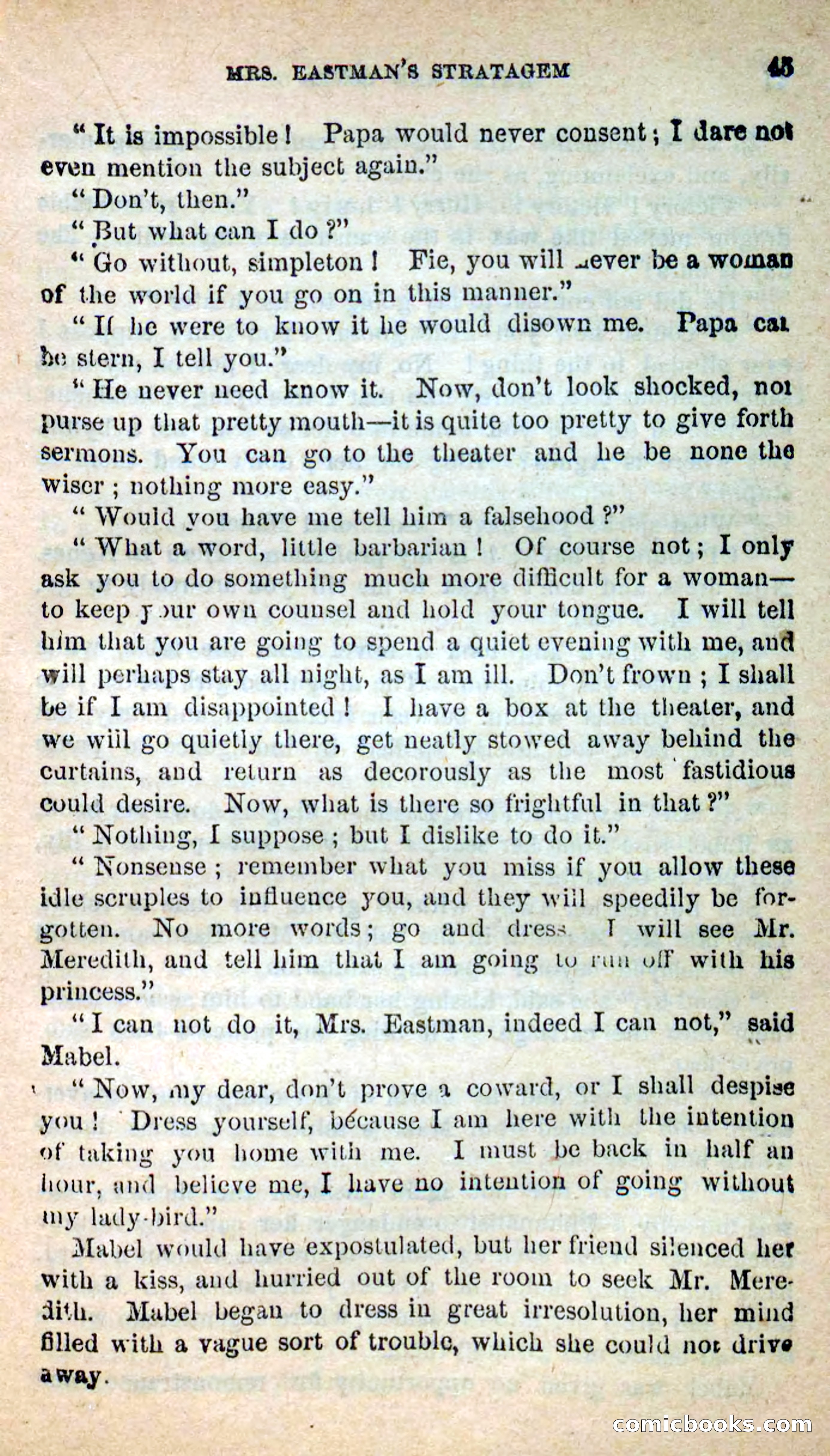 Beadle's New Dime Novels: Hates and Loves — page 45 of 116