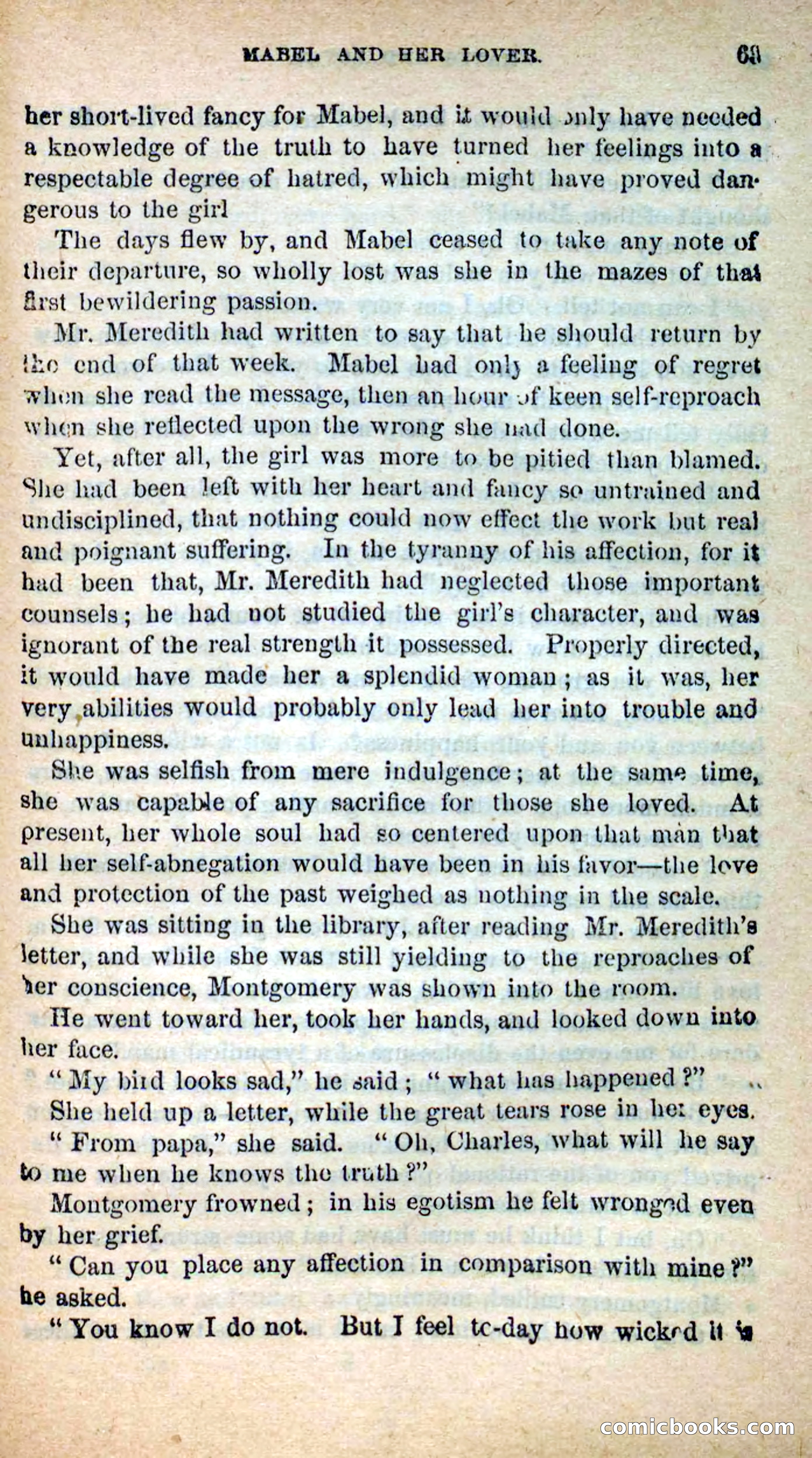 Beadle's New Dime Novels: Hates and Loves — page 63 of 116