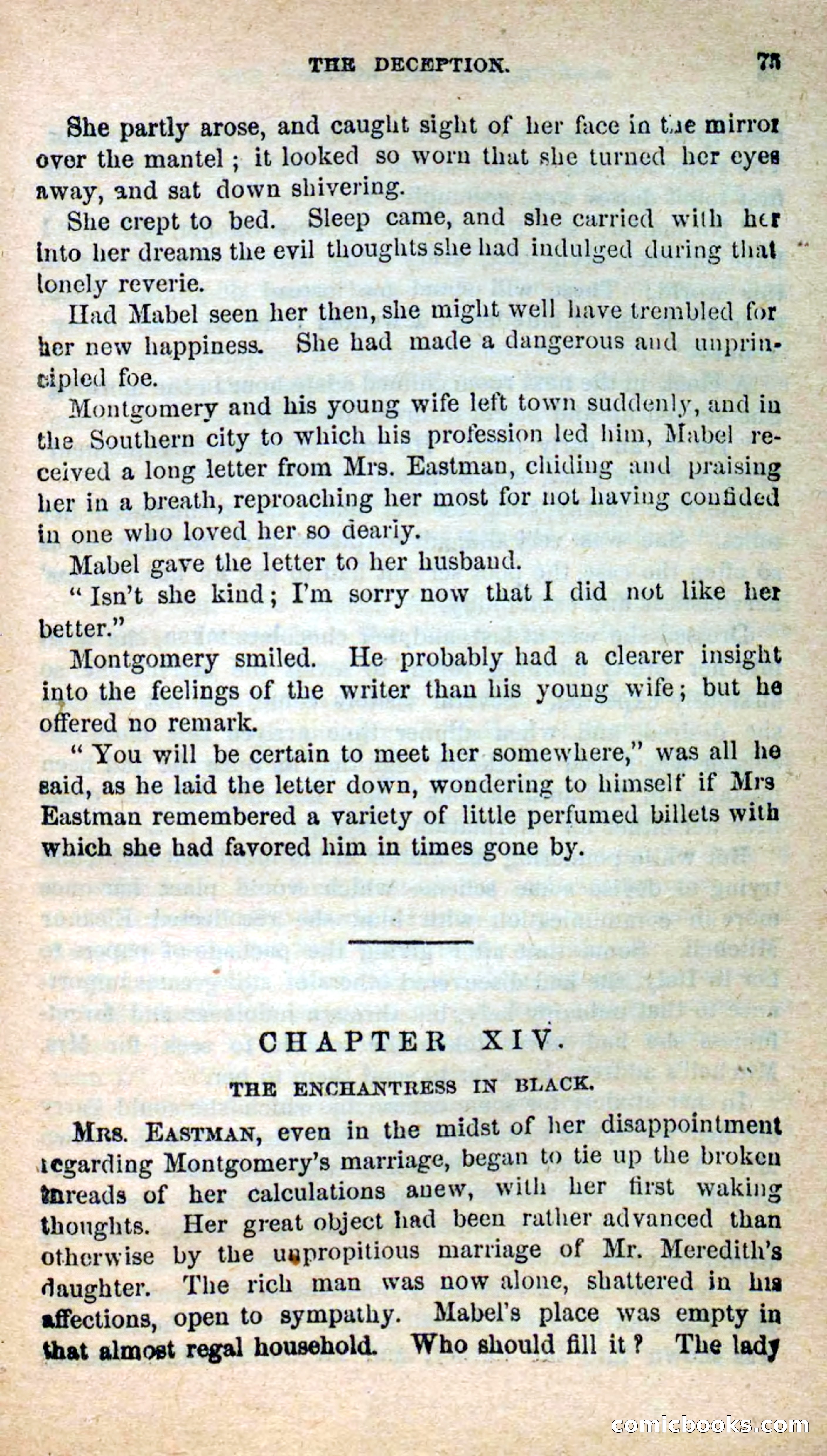 Beadle's New Dime Novels: Hates and Loves — page 75 of 116