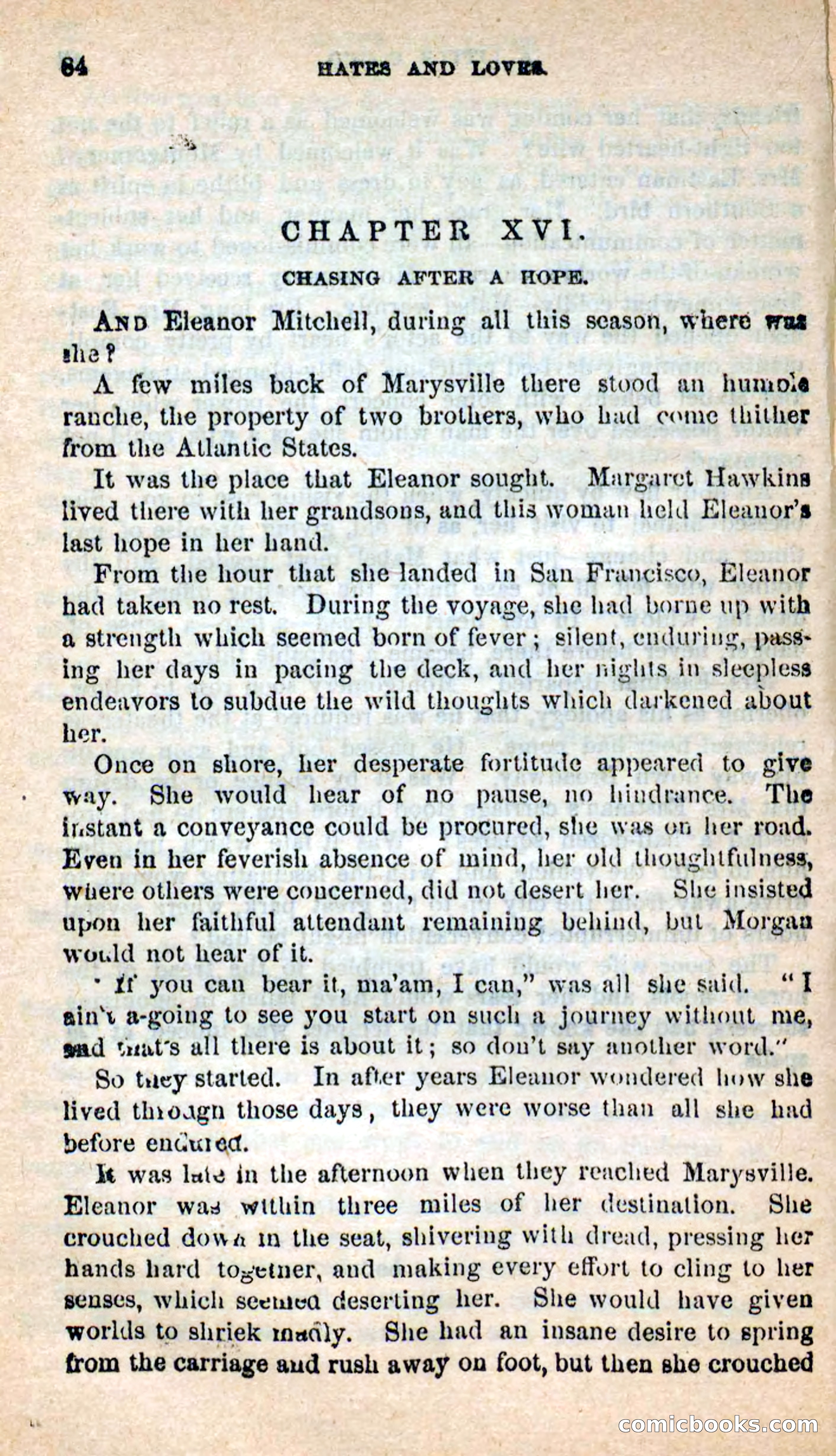 Beadle's New Dime Novels: Hates and Loves — page 84 of 116