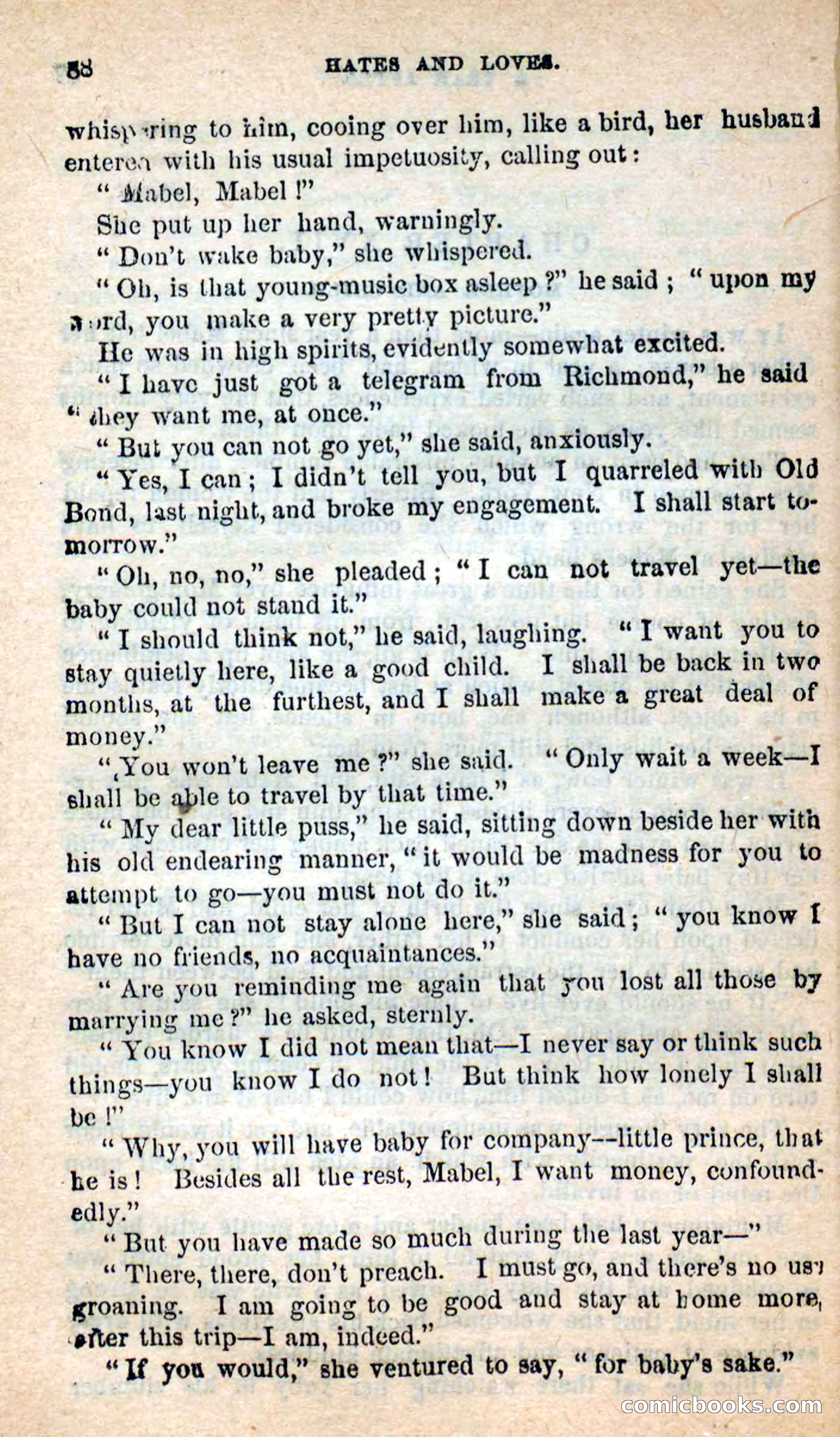 Beadle's New Dime Novels: Hates and Loves — page 88 of 116