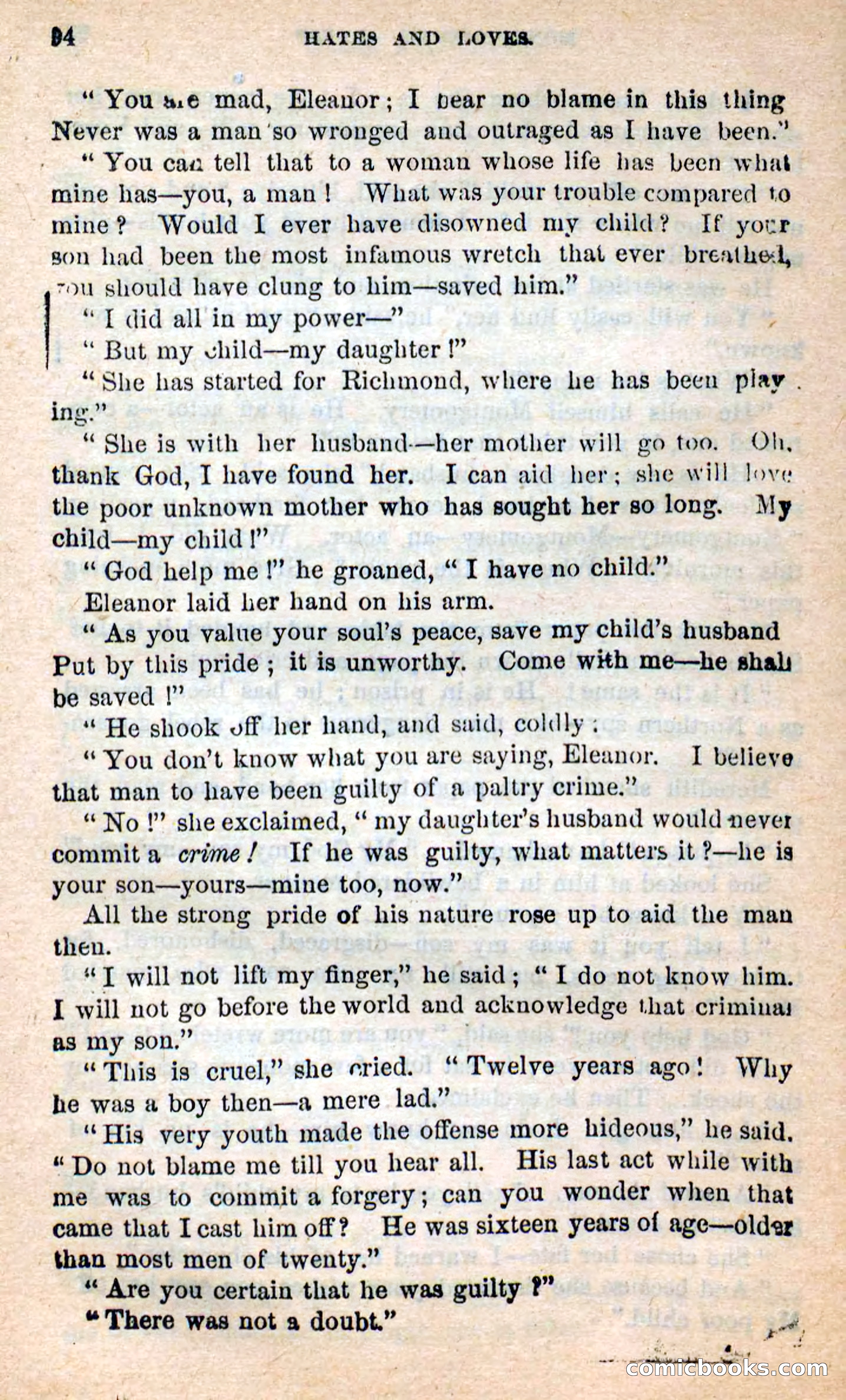Beadle's New Dime Novels: Hates and Loves — page 94 of 116