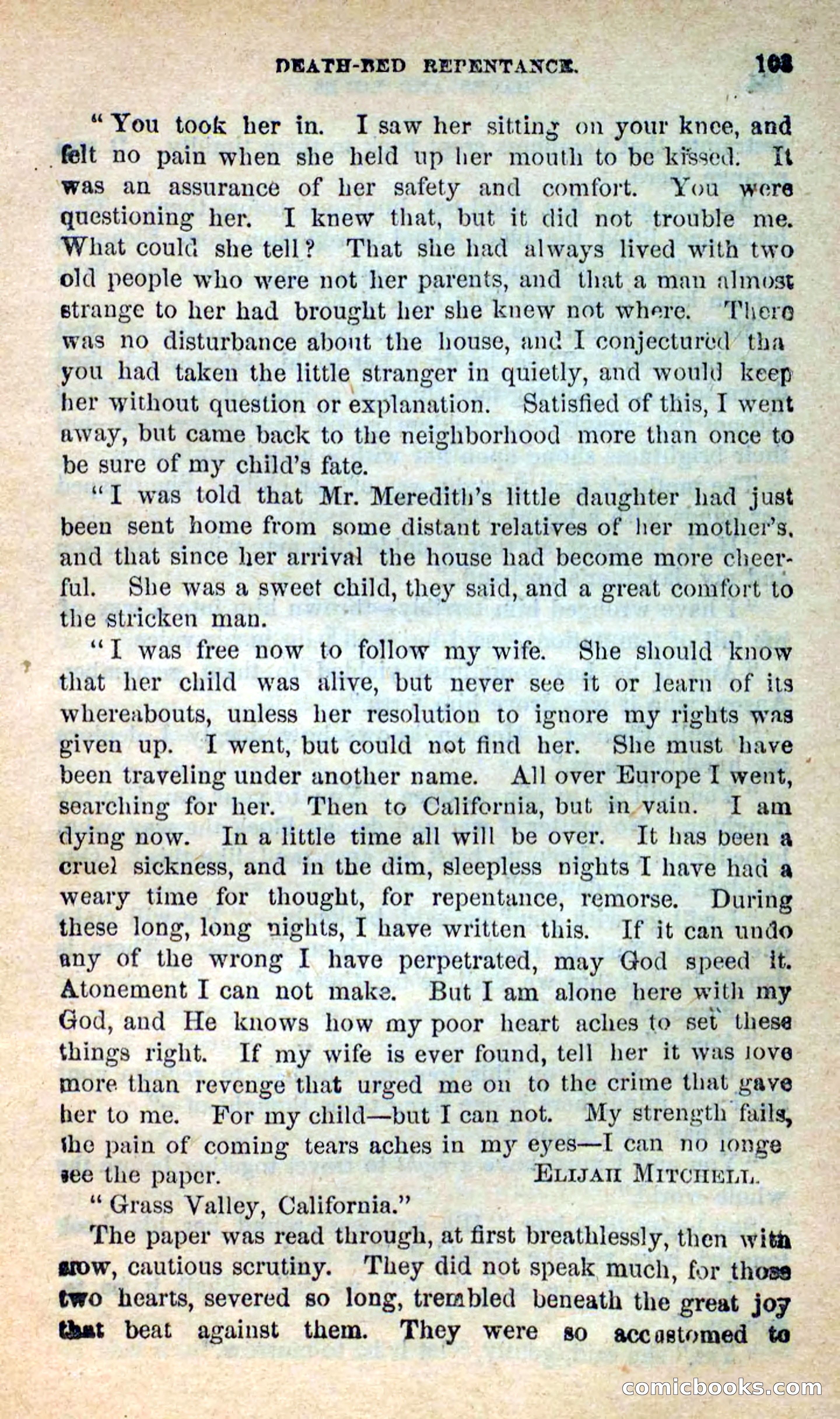 Beadle's New Dime Novels: Hates and Loves — page 103 of 116