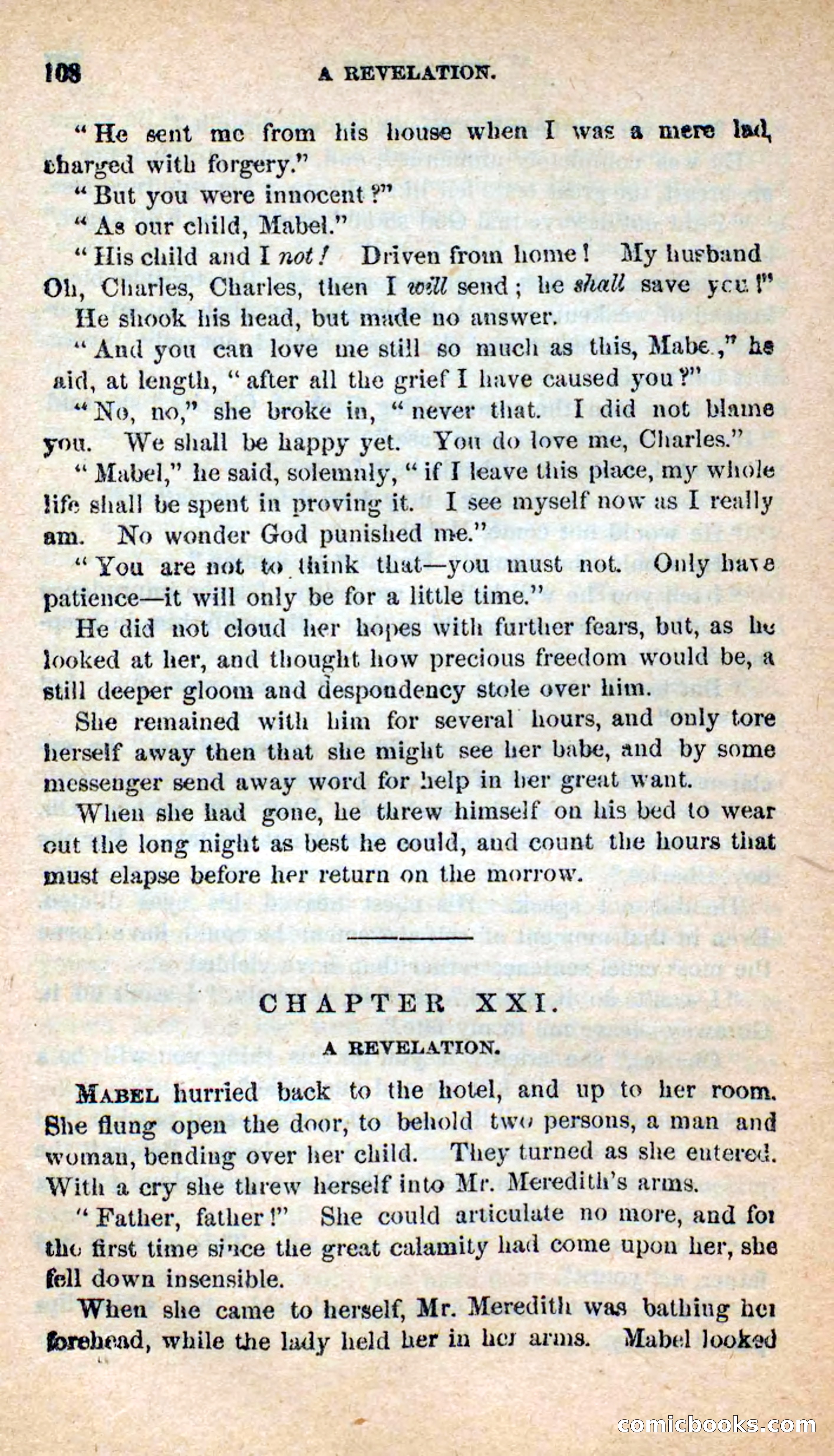 Beadle's New Dime Novels: Hates and Loves — page 108 of 116