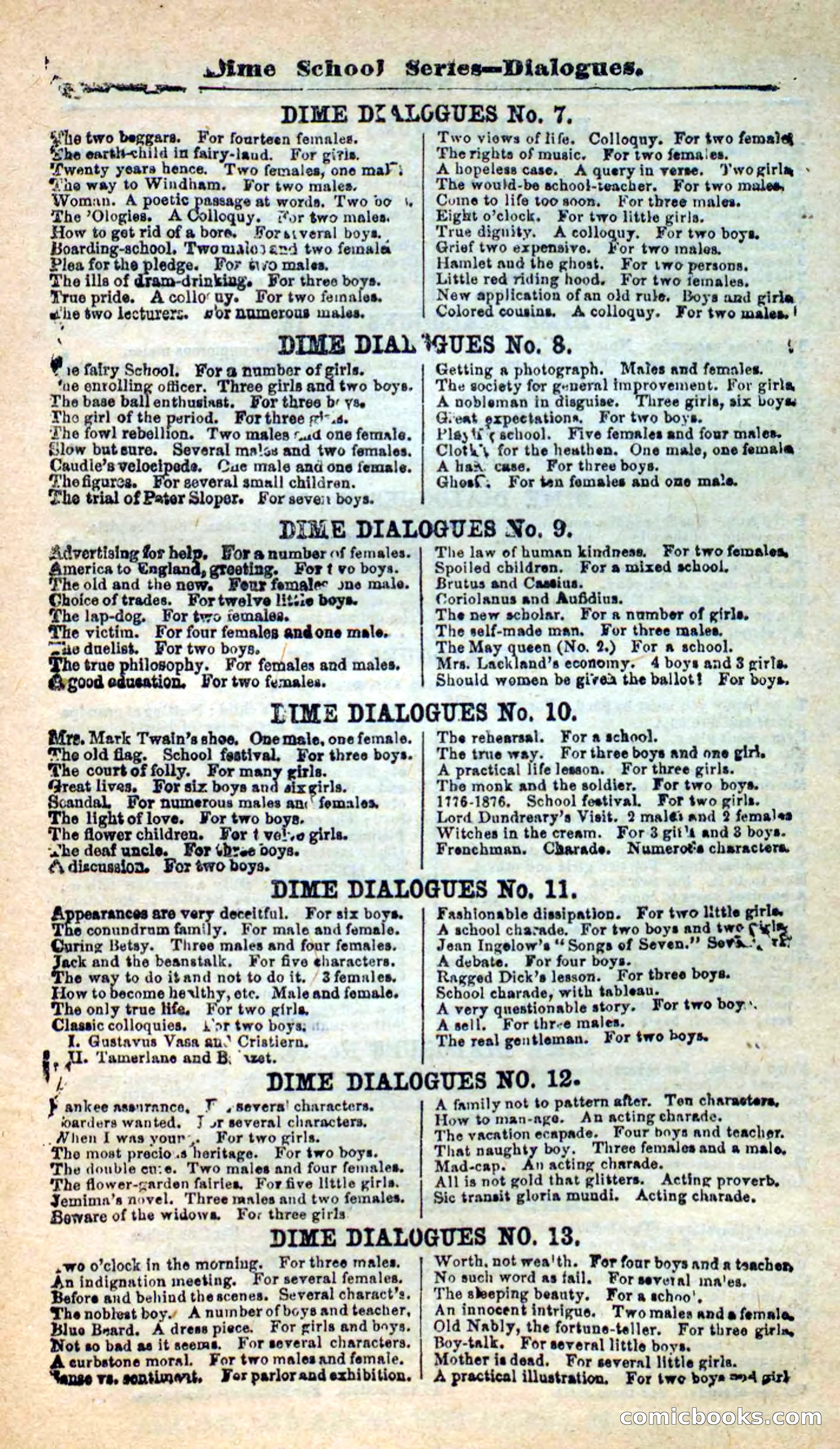 Beadle's New Dime Novels: Hates and Loves — page 113 of 116