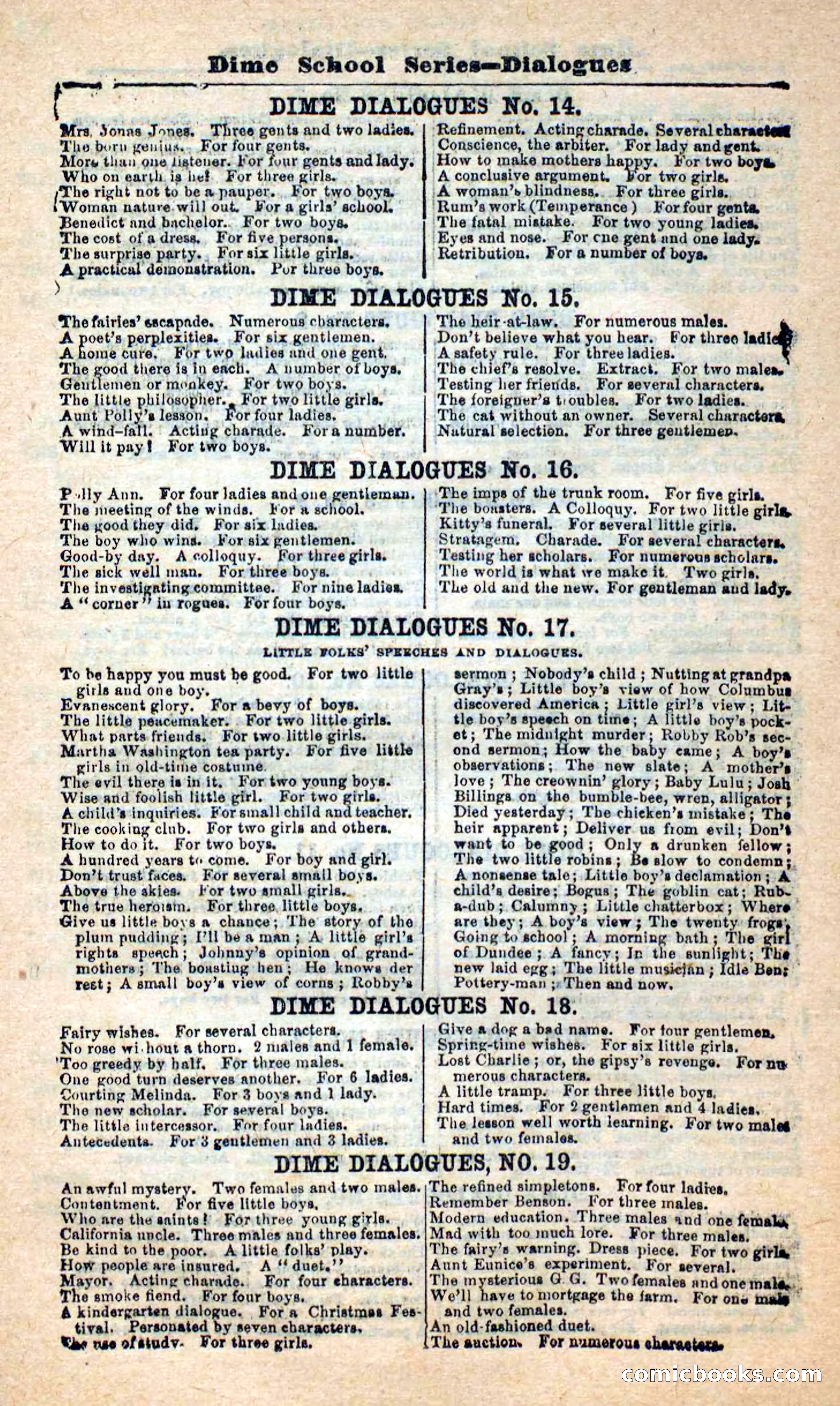 Beadle's New Dime Novels: Hates and Loves — page 114 of 116