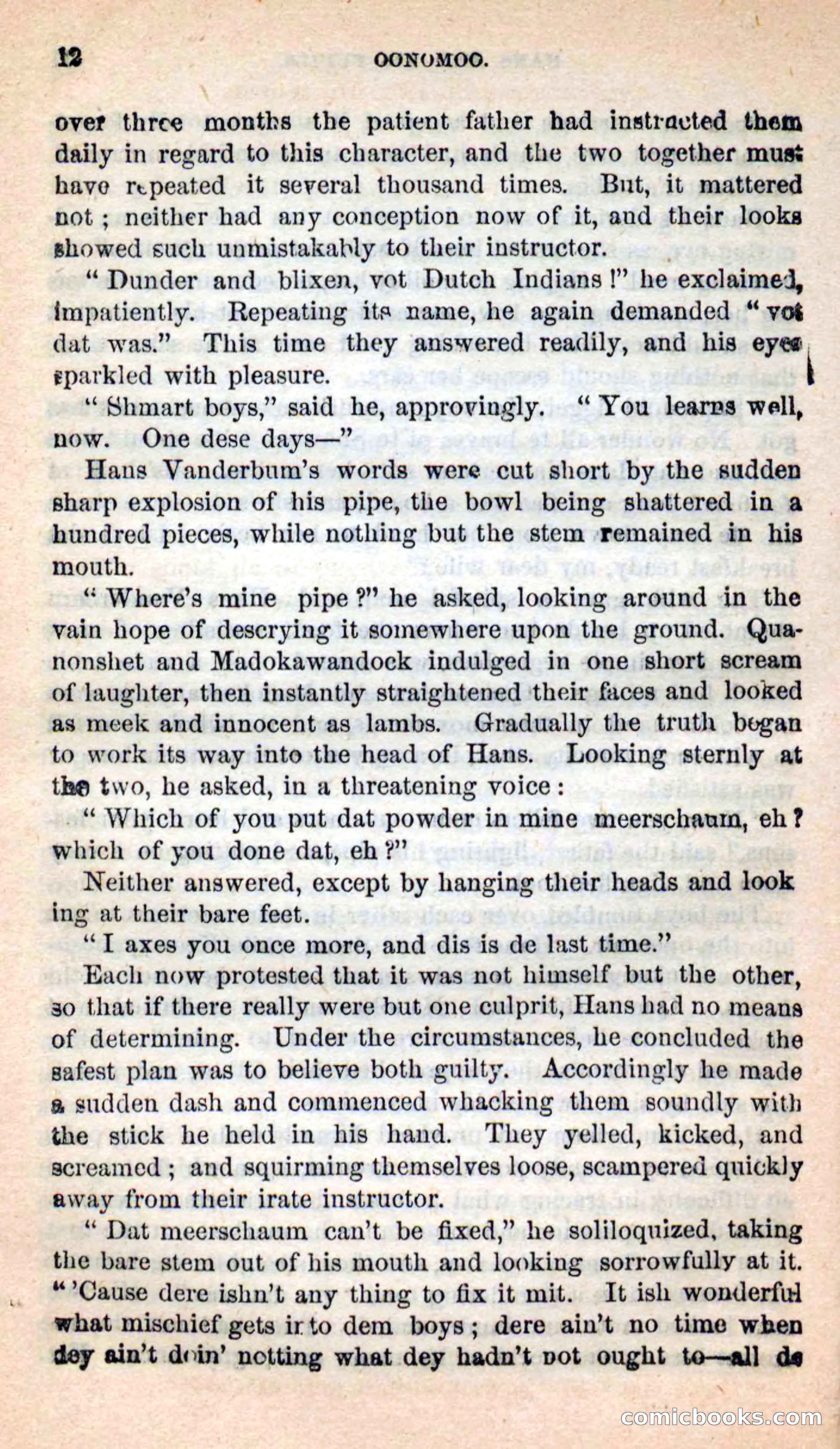 Beadle's New Dime Novels: Oonomoo, the Huron — page 10 of 116