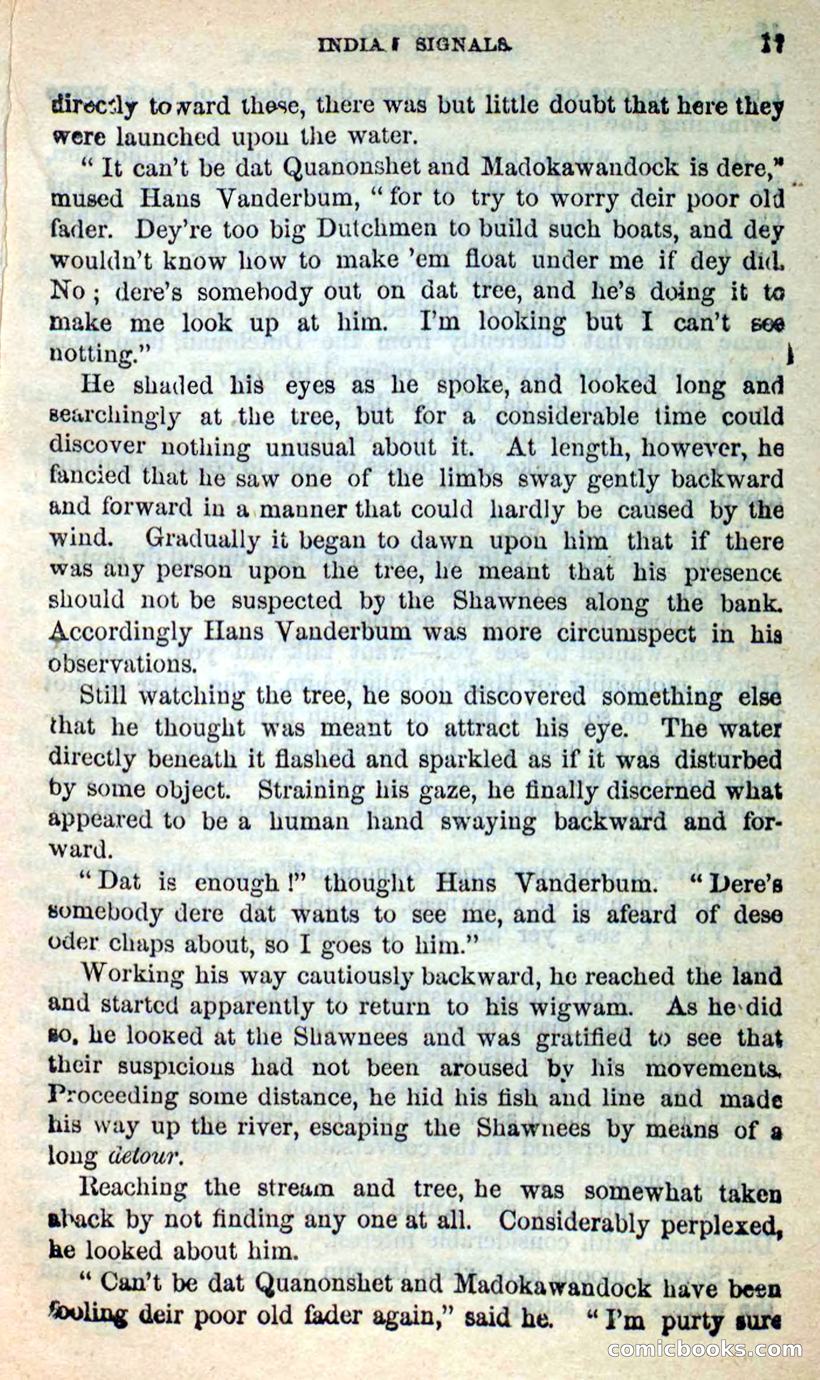 Beadle's New Dime Novels: Oonomoo, the Huron — page 15 of 116