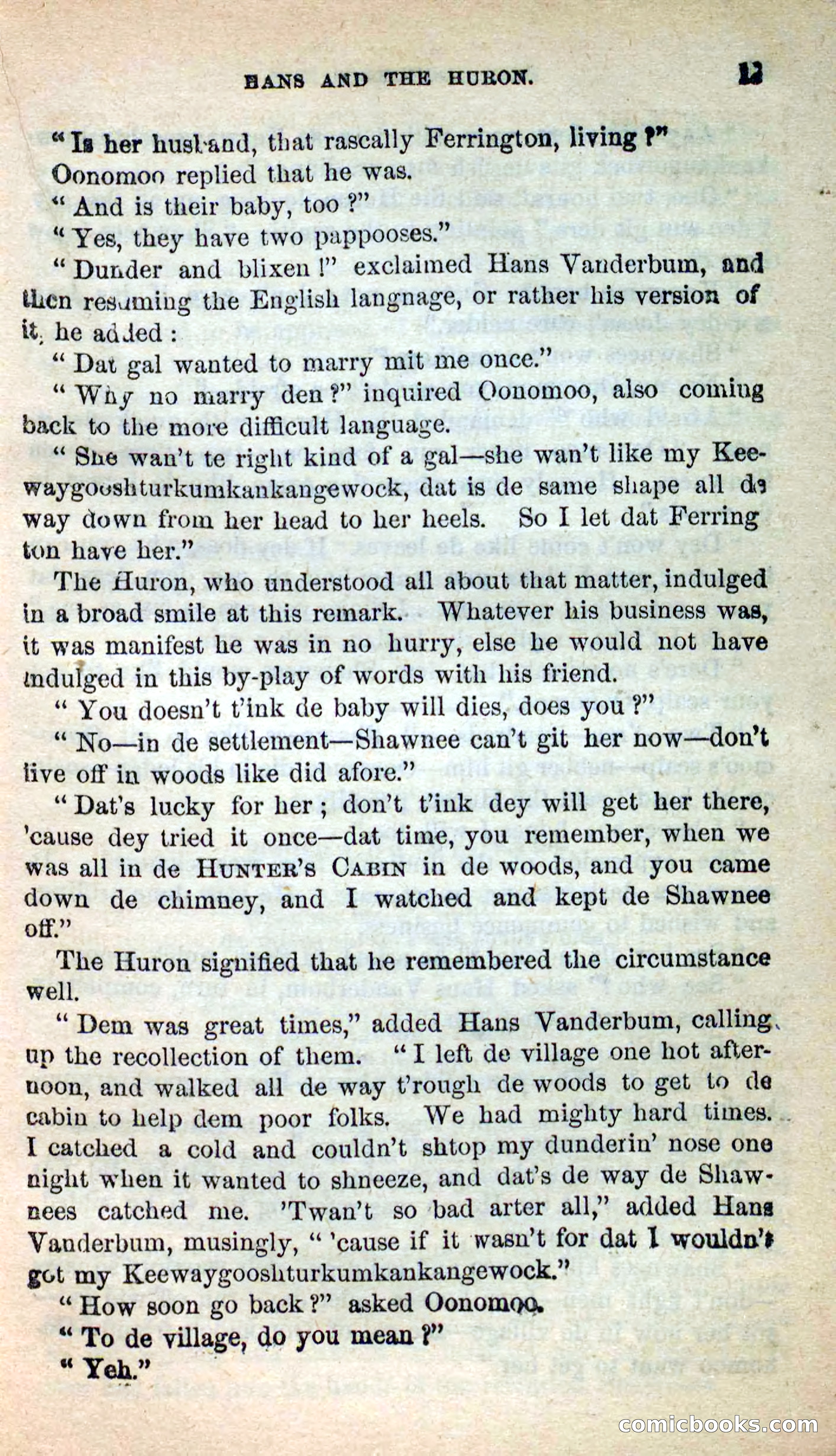 Beadle's New Dime Novels: Oonomoo, the Huron — page 17 of 116