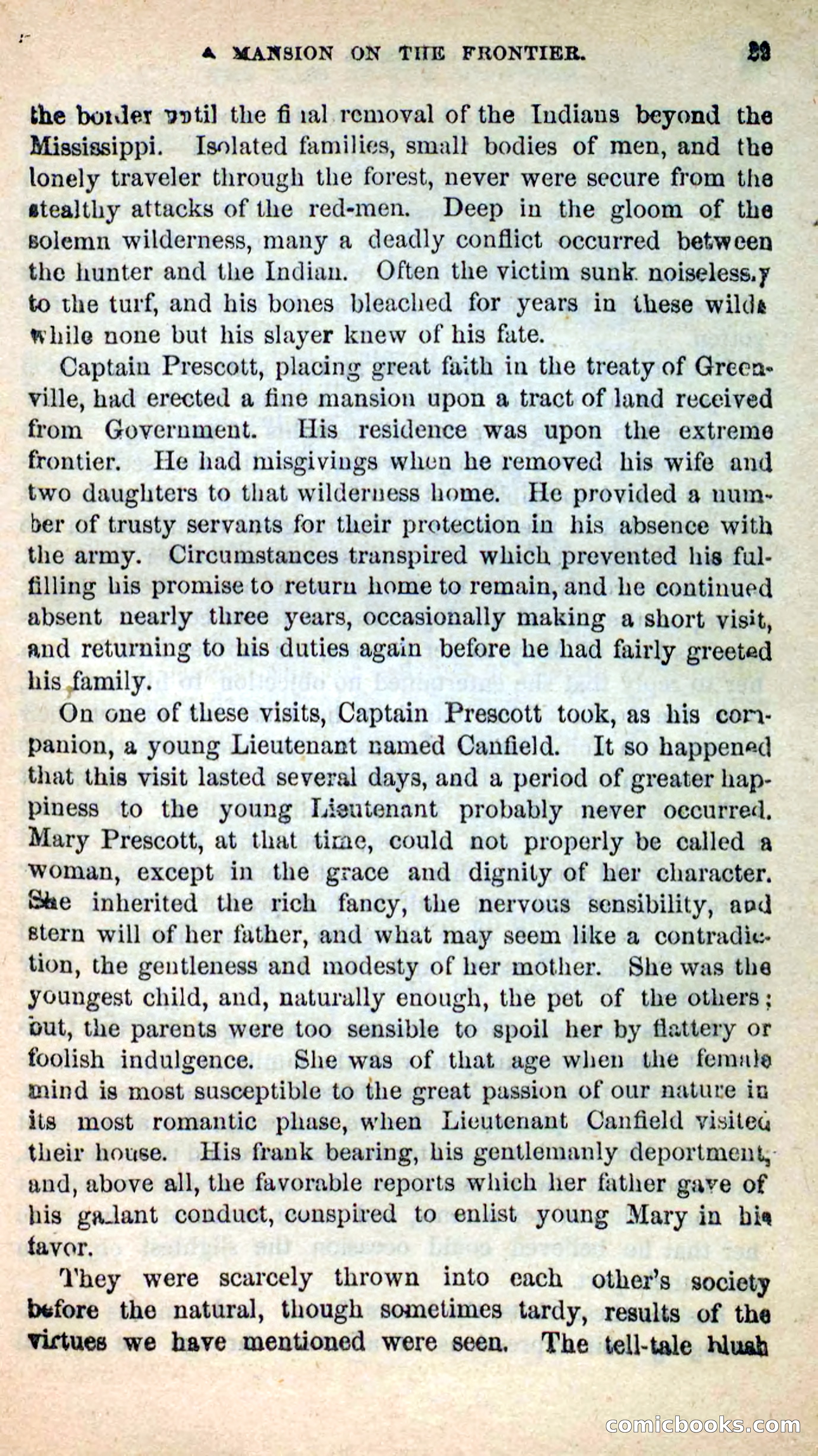 Beadle's New Dime Novels: Oonomoo, the Huron — page 27 of 116