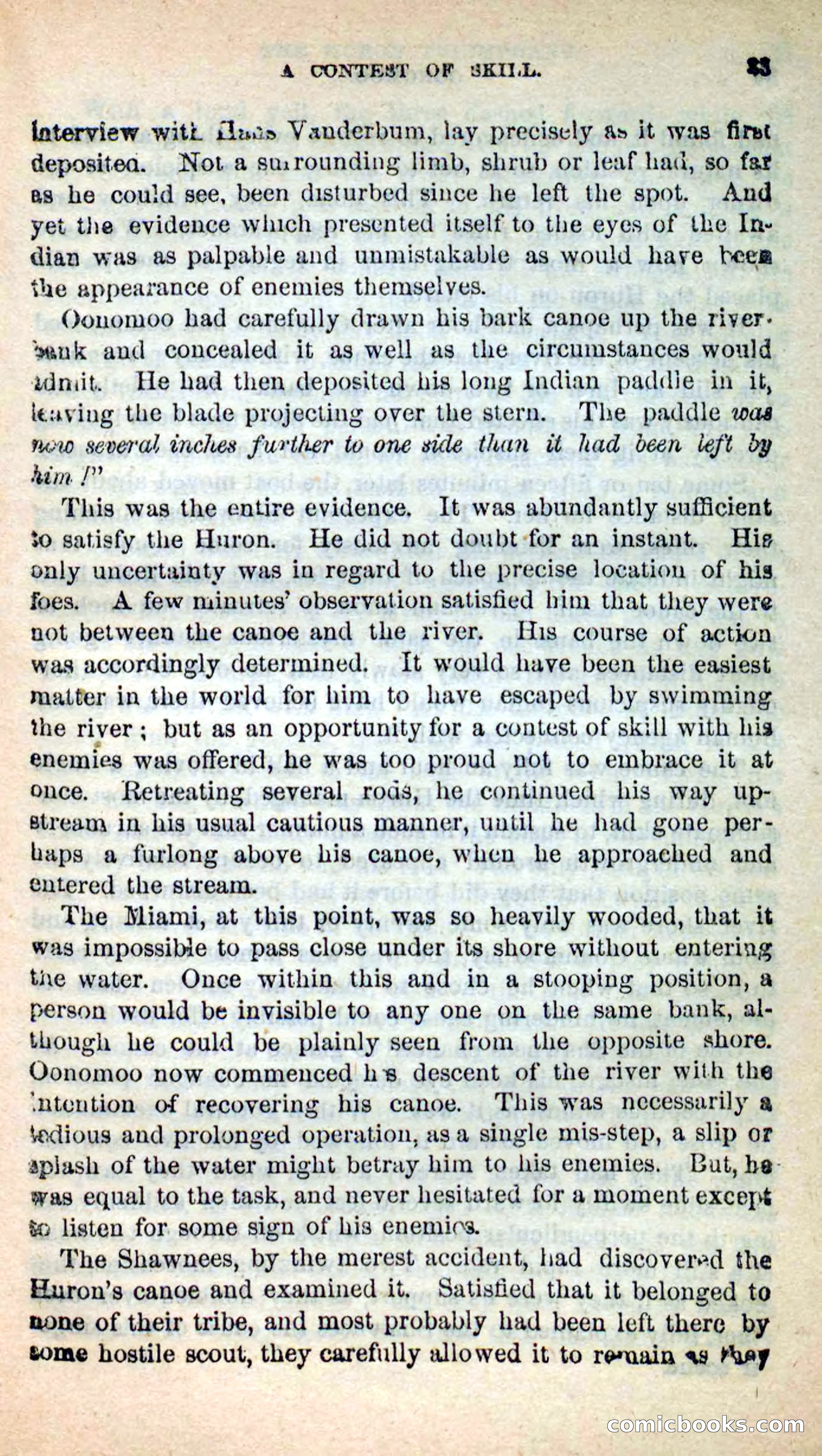 Beadle's New Dime Novels: Oonomoo, the Huron — page 31 of 116