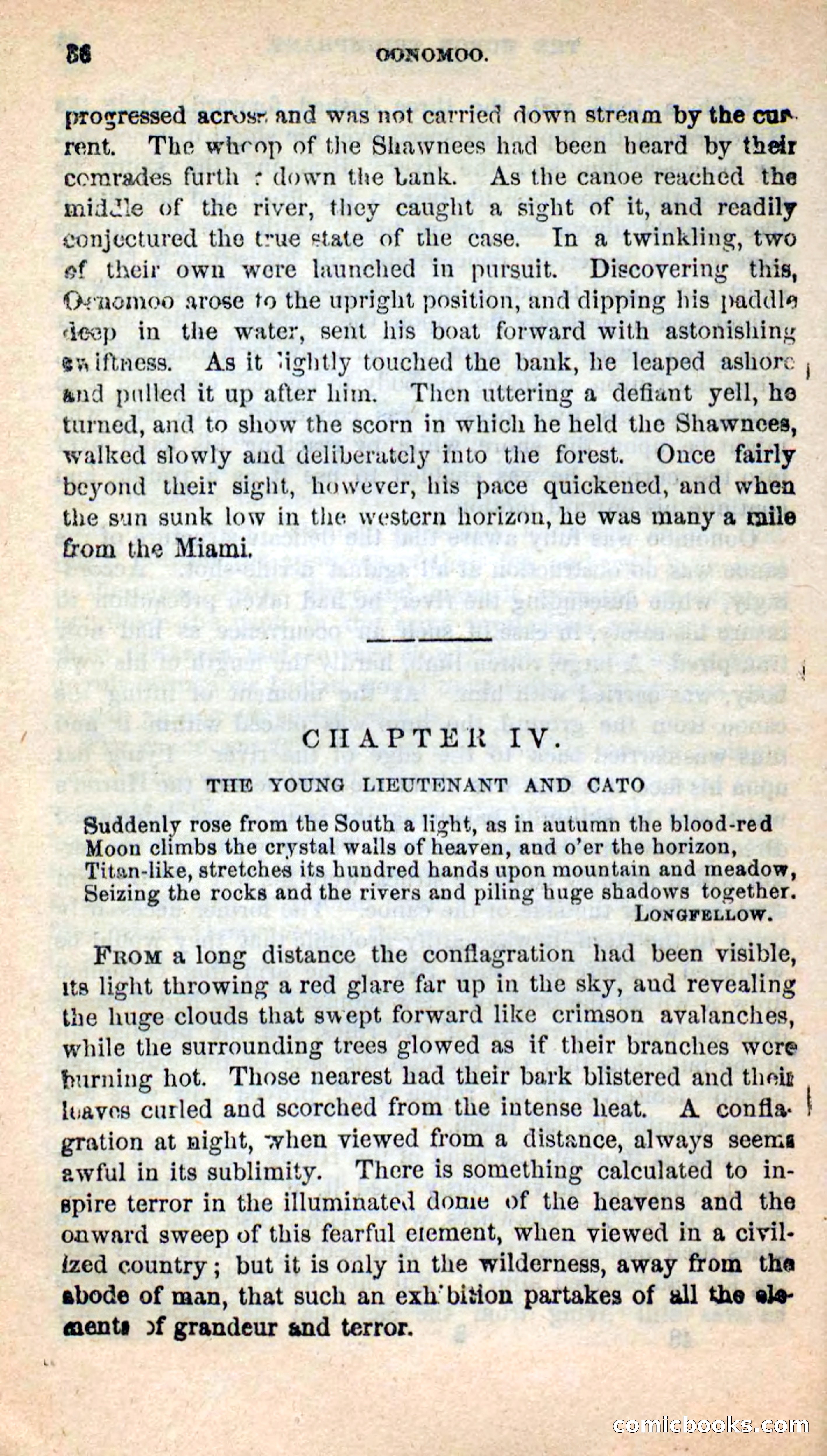 Beadle's New Dime Novels: Oonomoo, the Huron — page 34 of 116