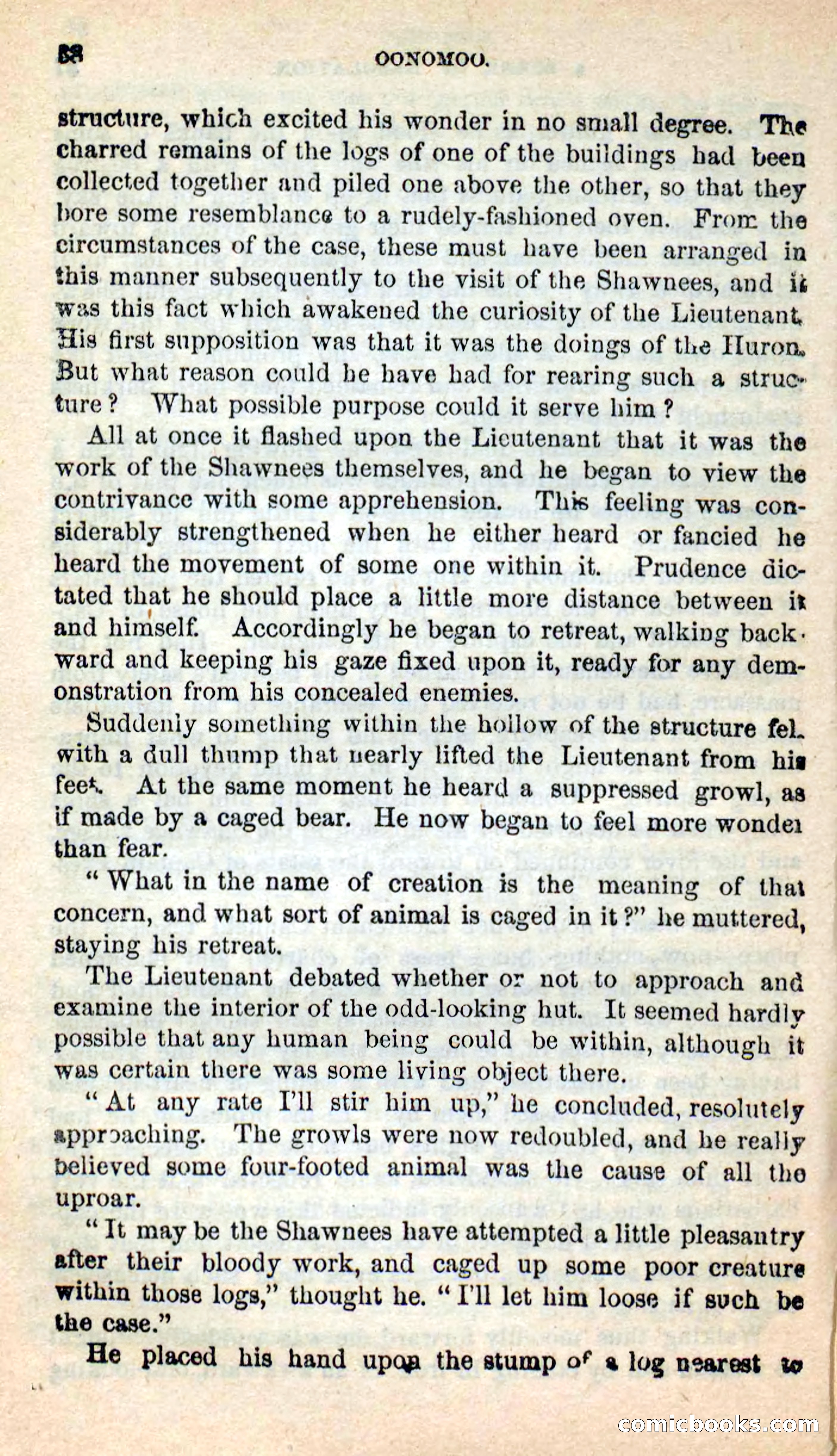 Beadle's New Dime Novels: Oonomoo, the Huron — page 36 of 116