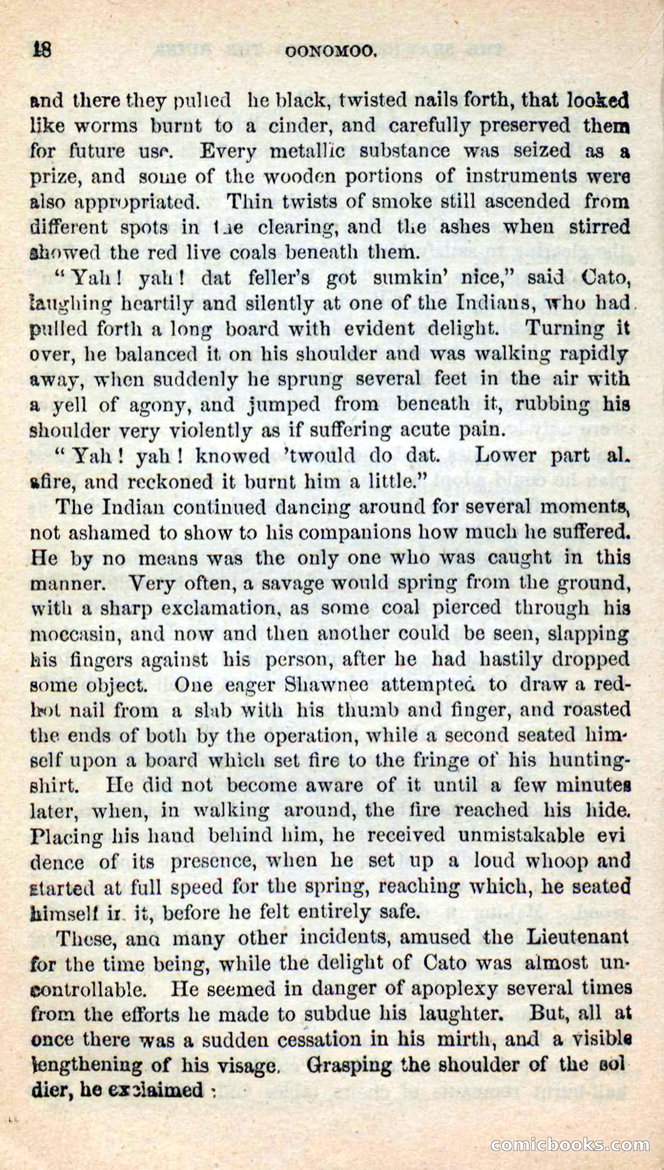 Beadle's New Dime Novels: Oonomoo, the Huron — page 46 of 116