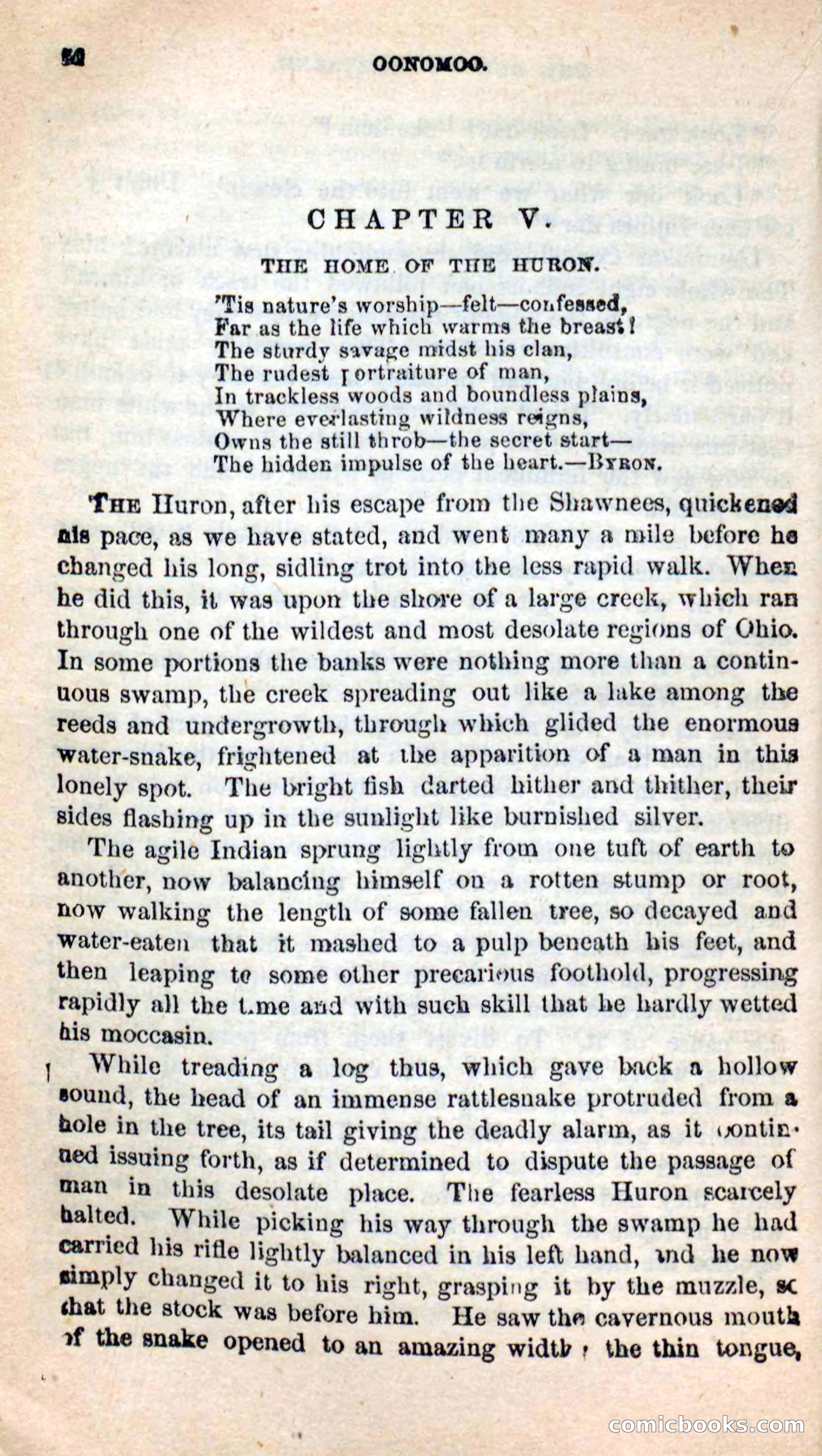 Beadle's New Dime Novels: Oonomoo, the Huron — page 48 of 116