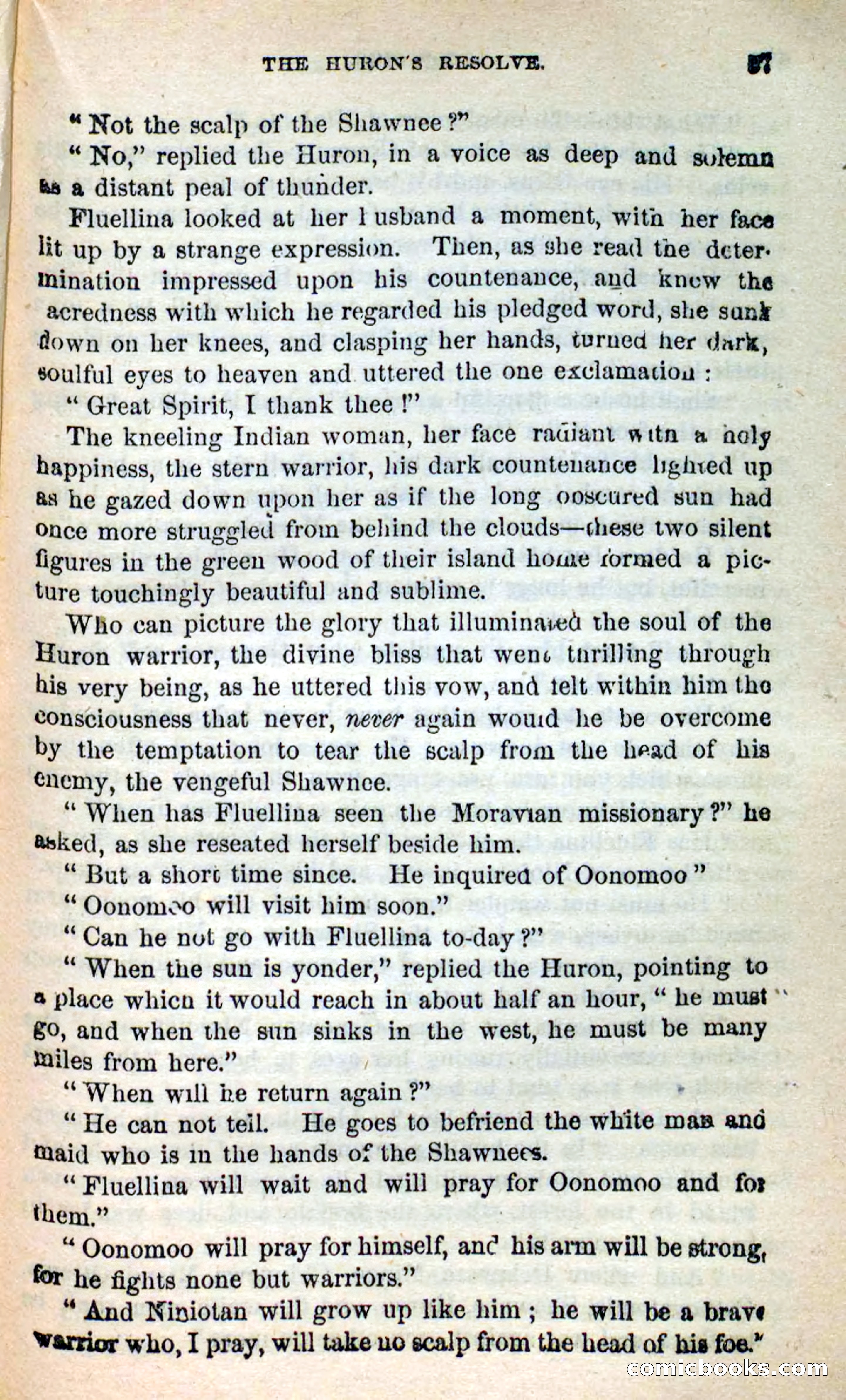 Beadle's New Dime Novels: Oonomoo, the Huron — page 55 of 116