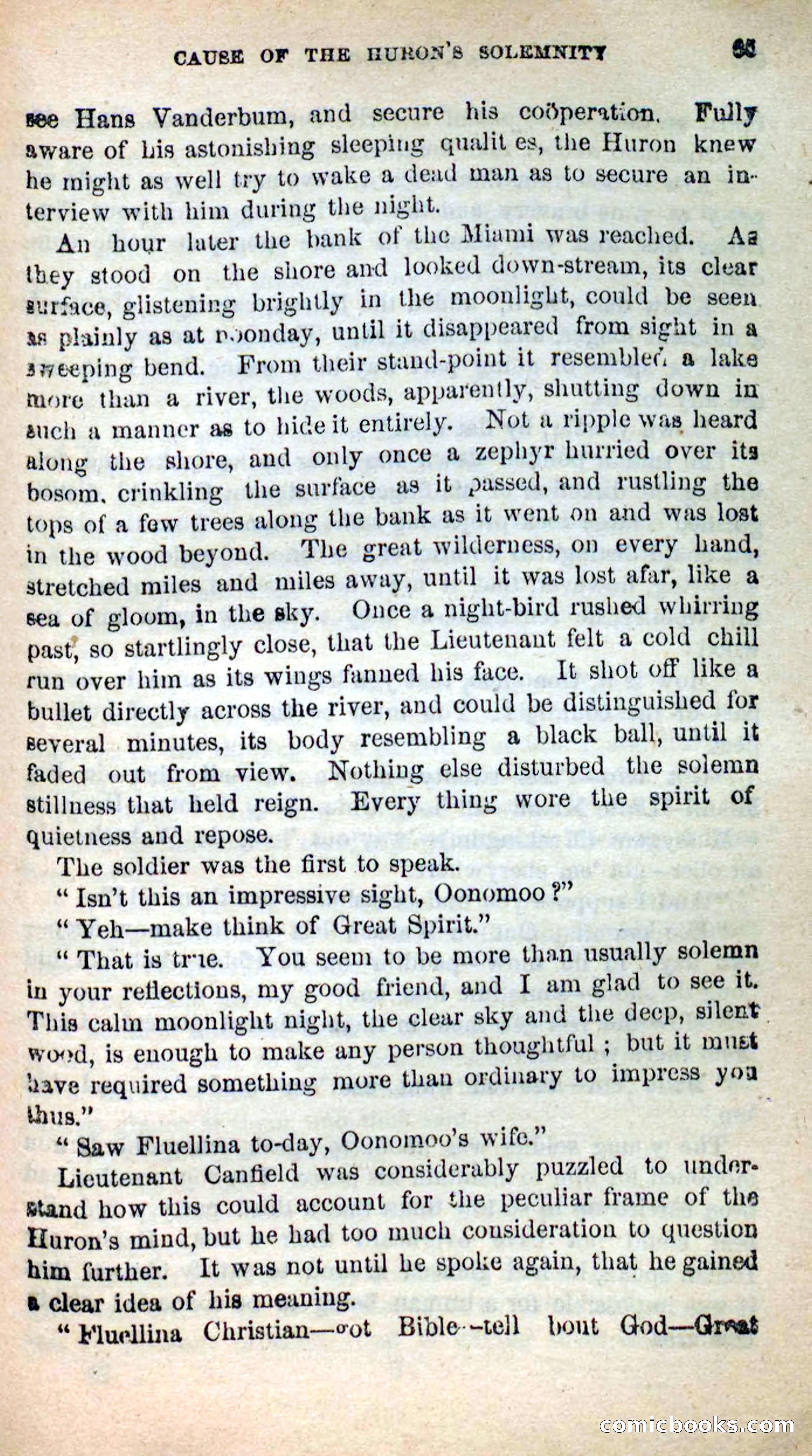 Beadle's New Dime Novels: Oonomoo, the Huron — page 63 of 116