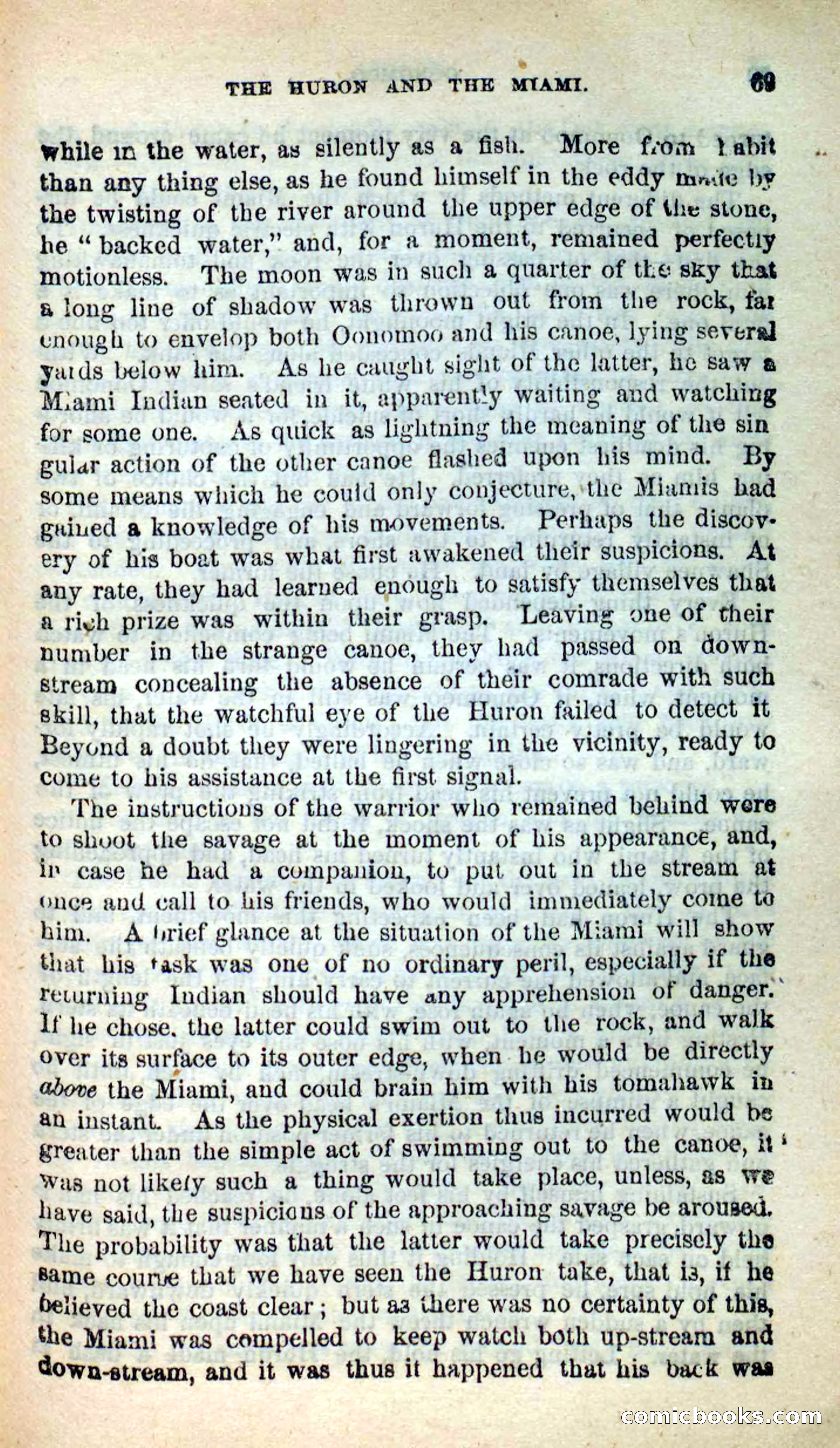 Beadle's New Dime Novels: Oonomoo, the Huron — page 67 of 116