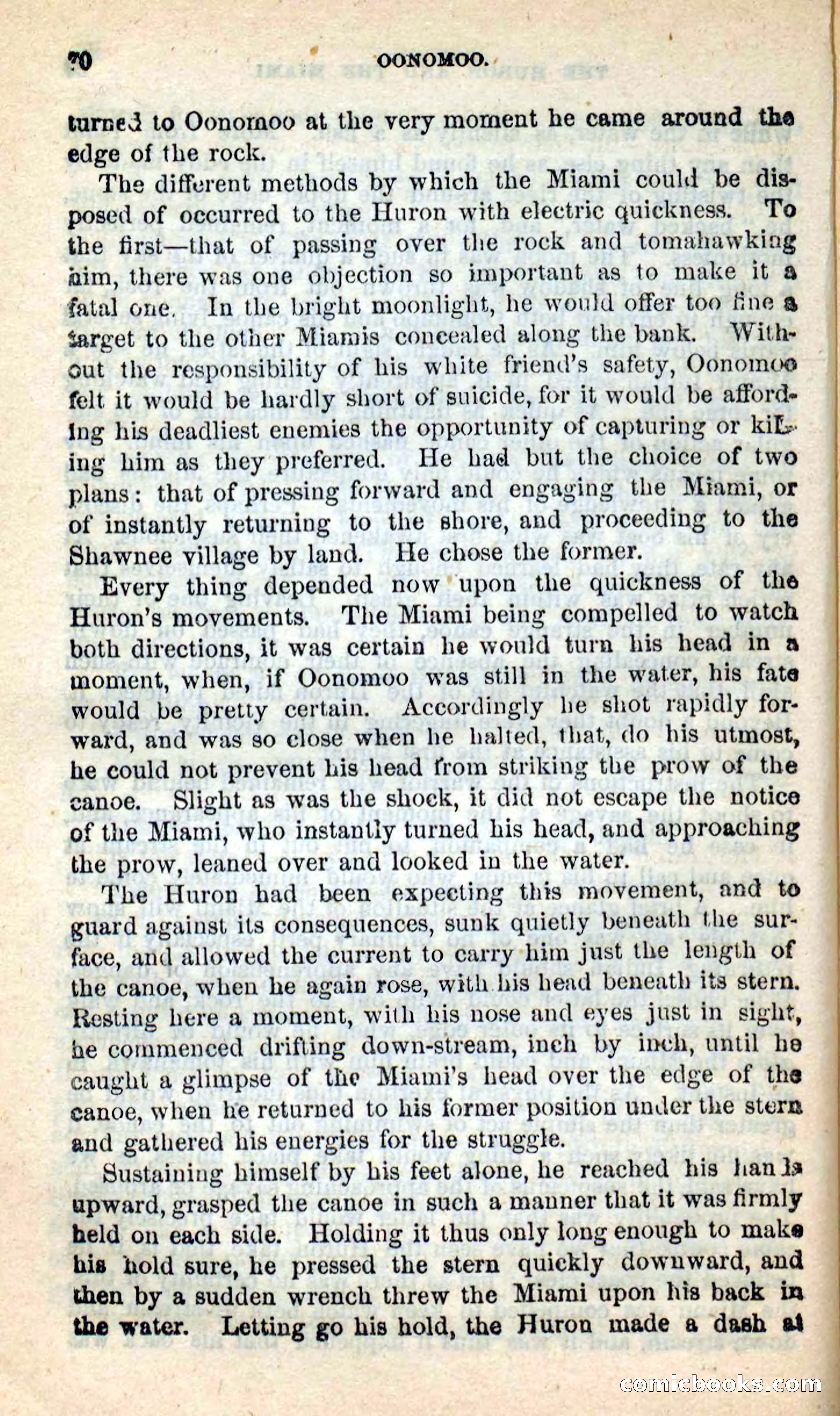 Beadle's New Dime Novels: Oonomoo, the Huron — page 68 of 116