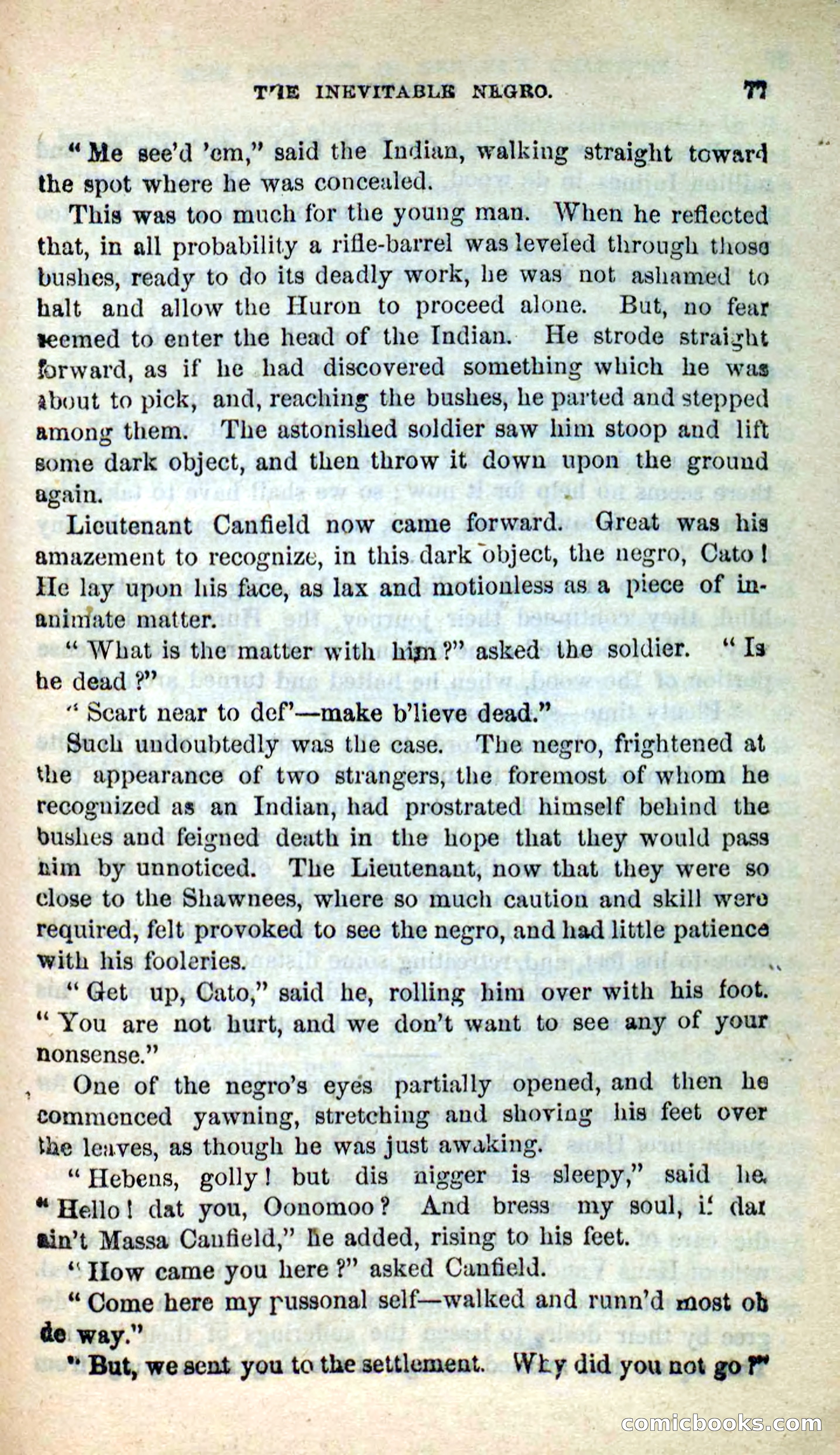 Beadle's New Dime Novels: Oonomoo, the Huron — page 75 of 116