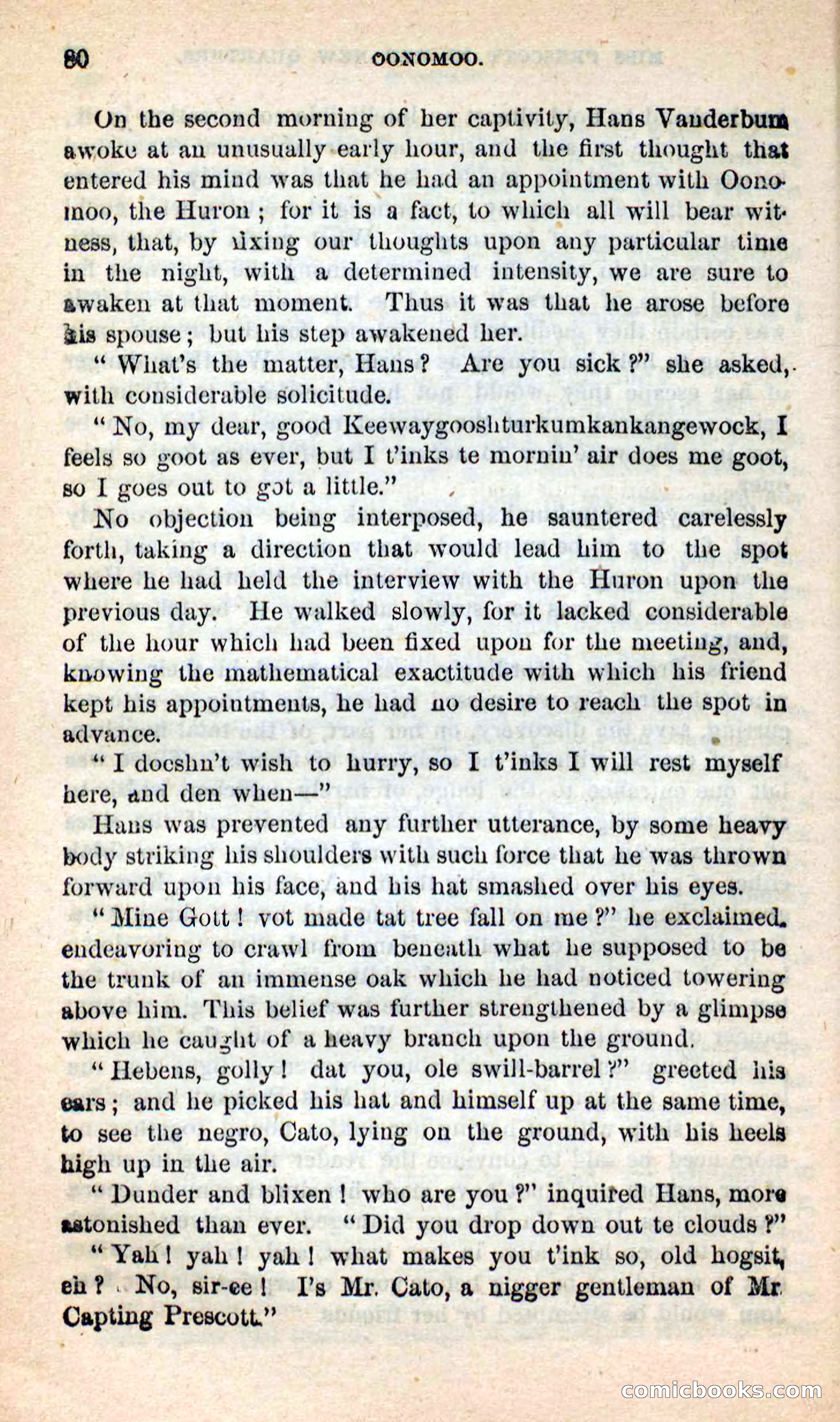 Beadle's New Dime Novels: Oonomoo, the Huron — page 78 of 116