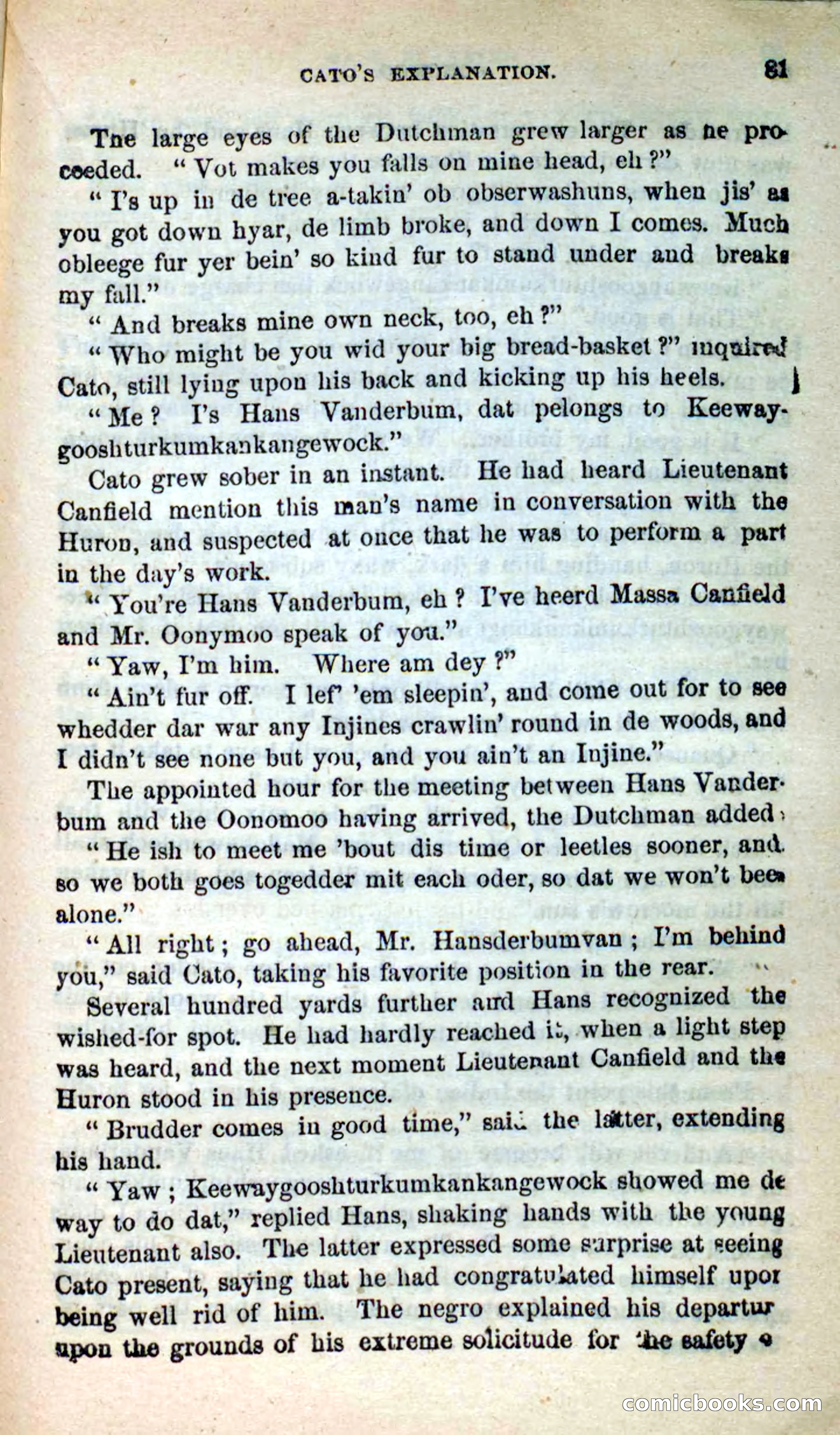 Beadle's New Dime Novels: Oonomoo, the Huron — page 79 of 116