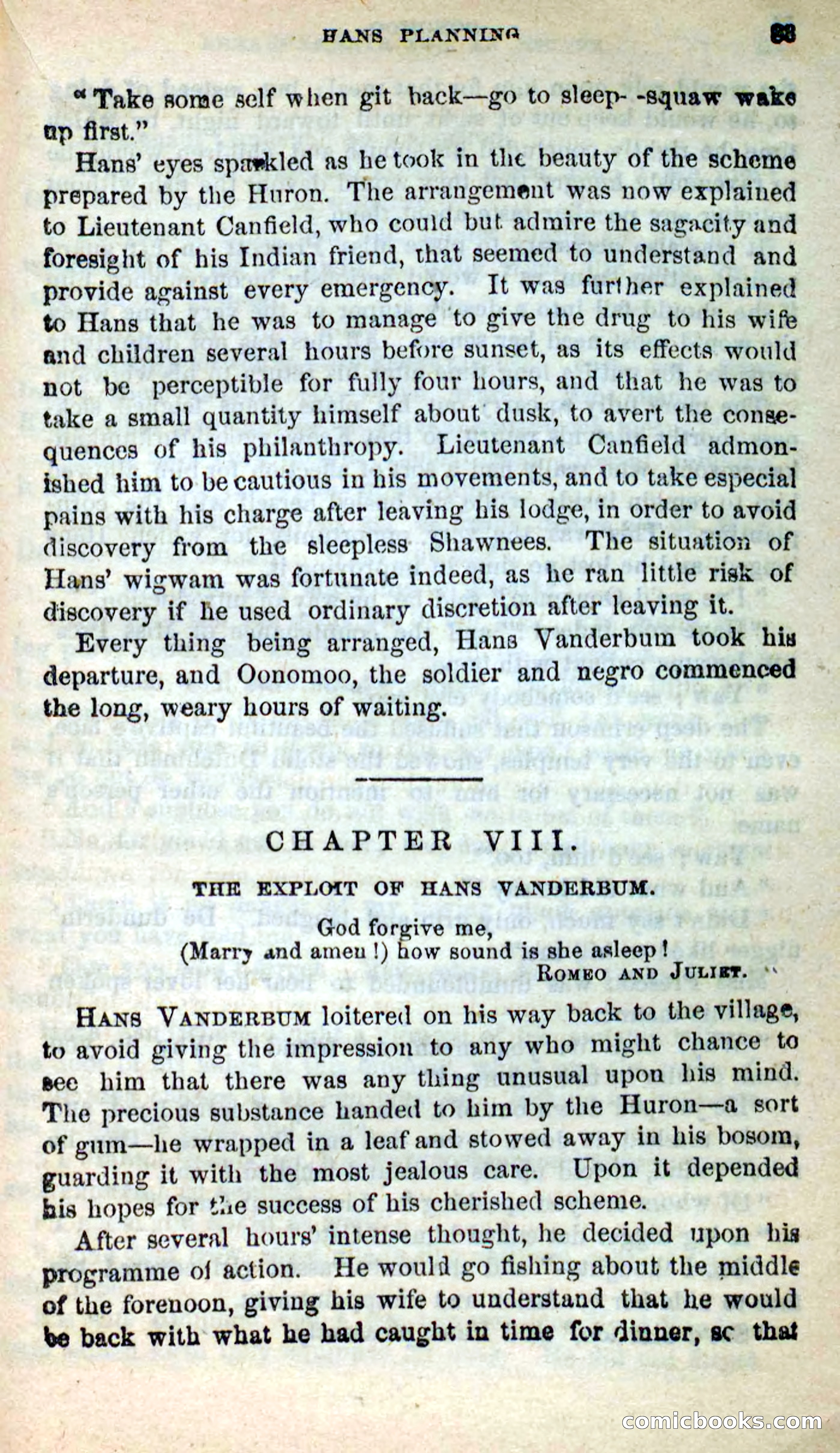 Beadle's New Dime Novels: Oonomoo, the Huron — page 81 of 116