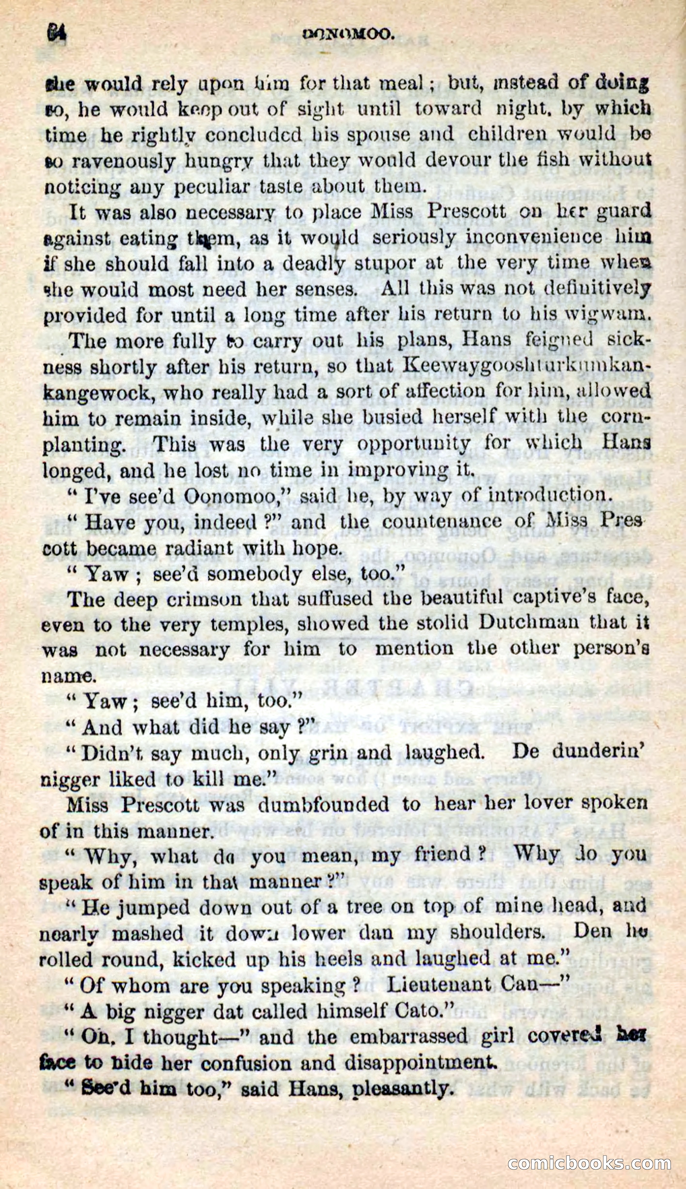 Beadle's New Dime Novels: Oonomoo, the Huron — page 82 of 116