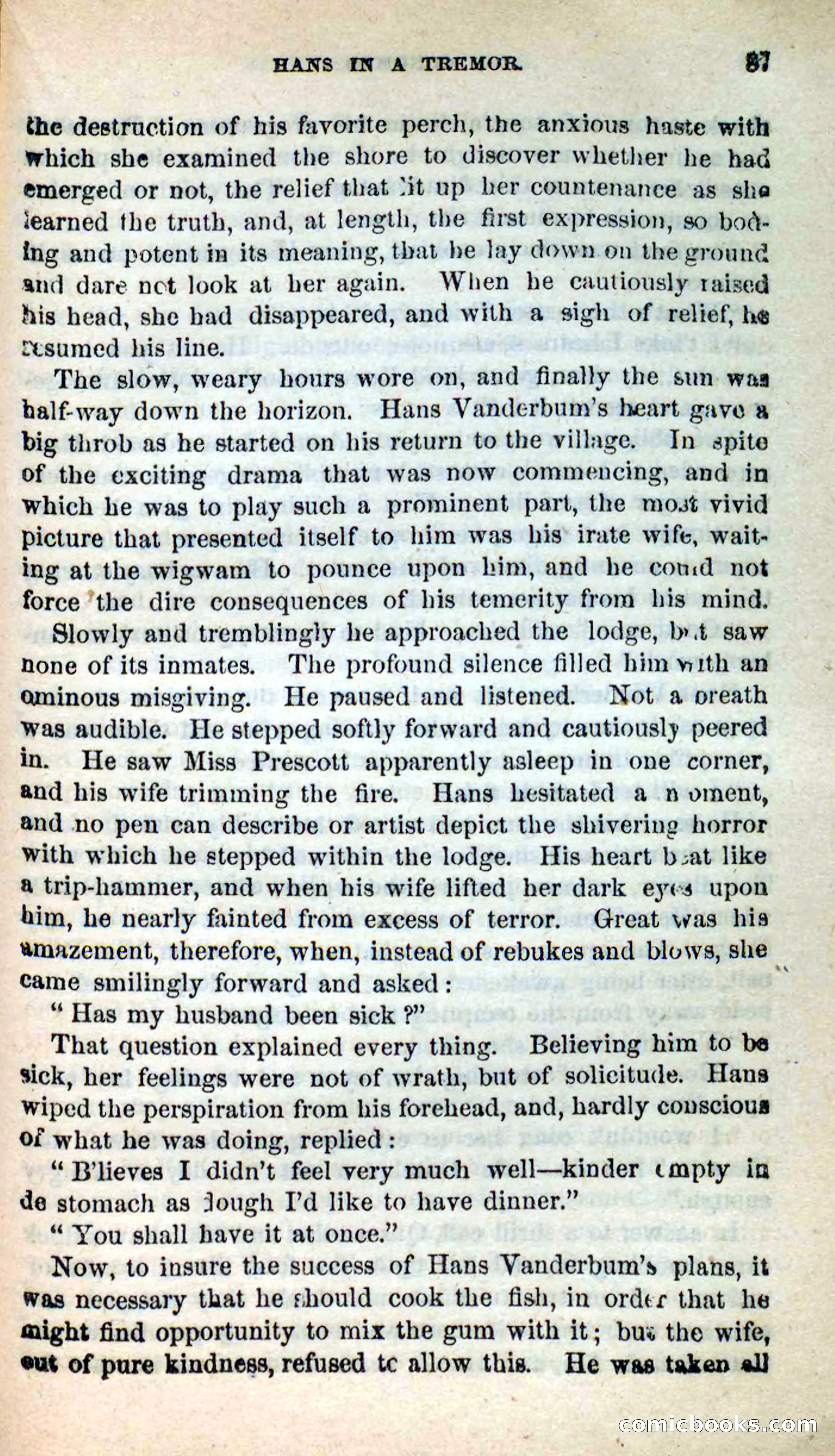 Beadle's New Dime Novels: Oonomoo, the Huron — page 85 of 116