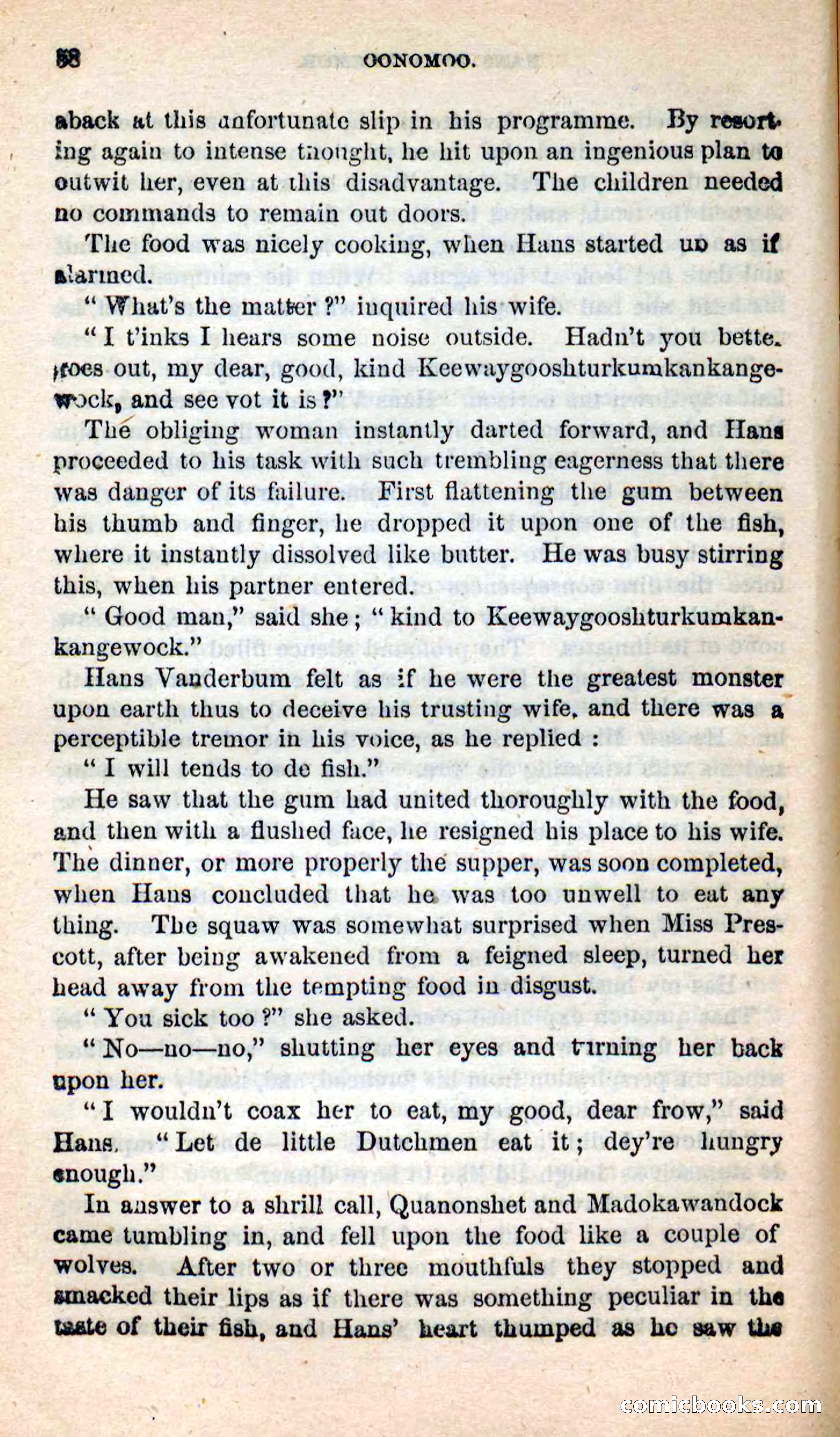 Beadle's New Dime Novels: Oonomoo, the Huron — page 86 of 116
