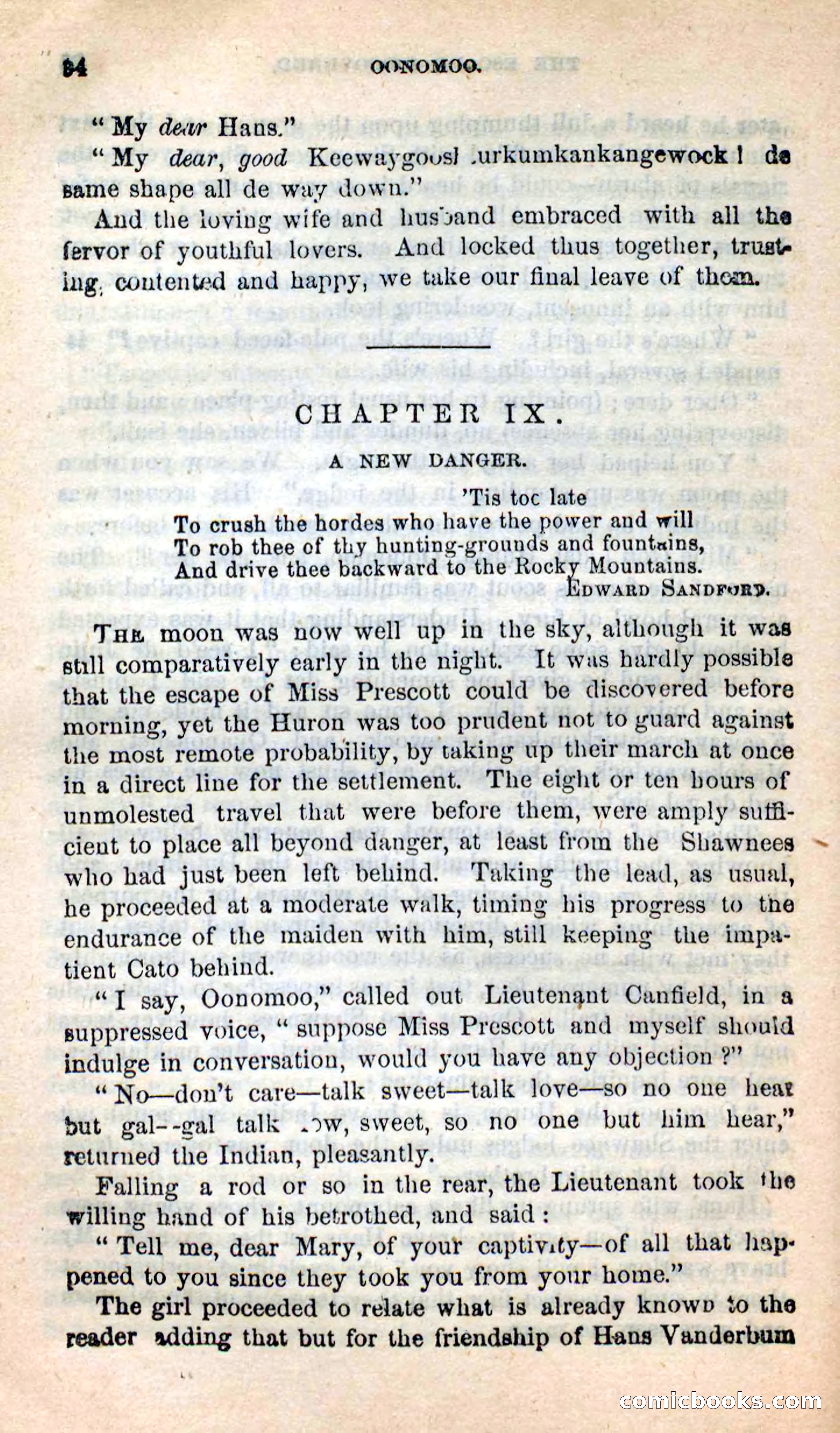 Beadle's New Dime Novels: Oonomoo, the Huron — page 92 of 116