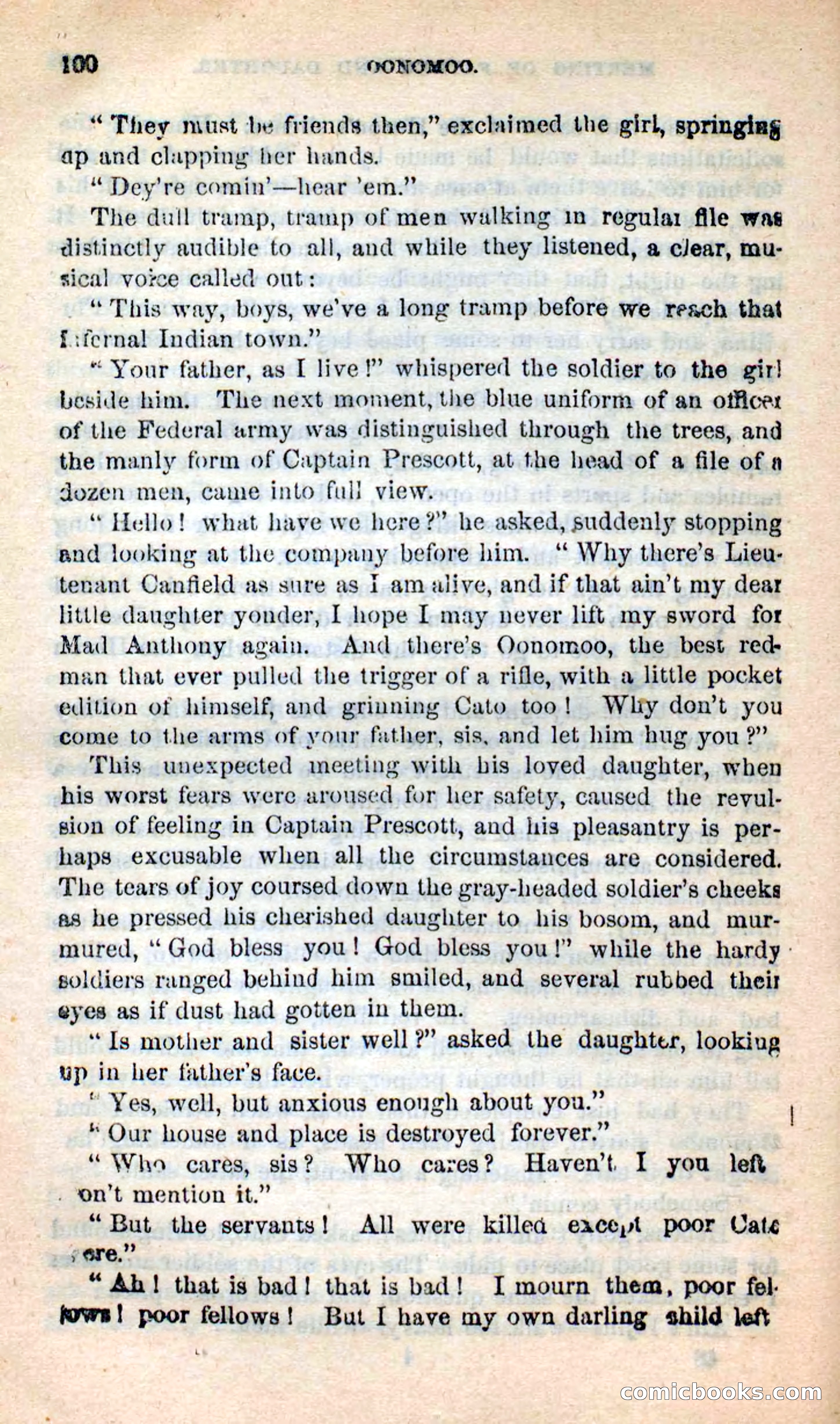 Beadle's New Dime Novels: Oonomoo, the Huron — page 98 of 116