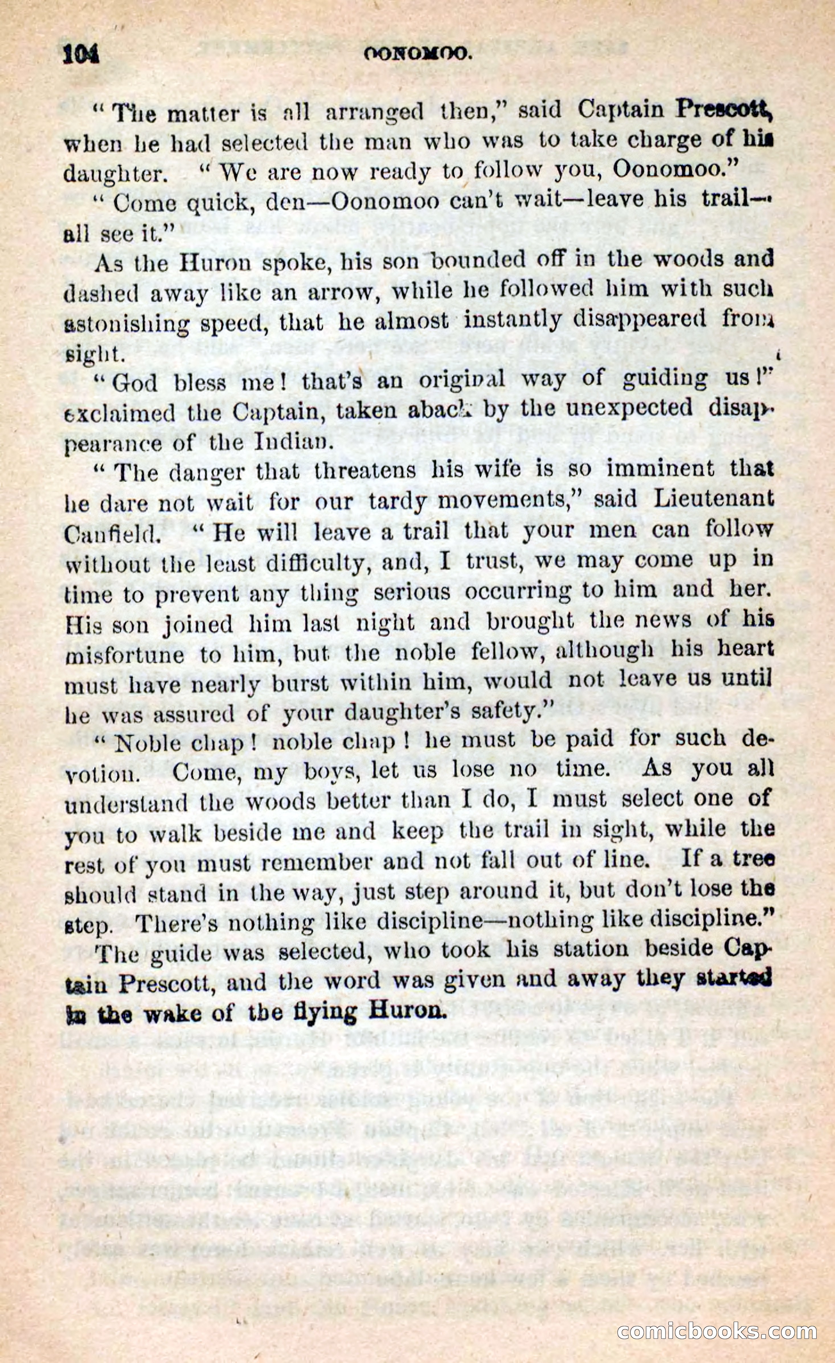 Beadle's New Dime Novels: Oonomoo, the Huron — page 102 of 116