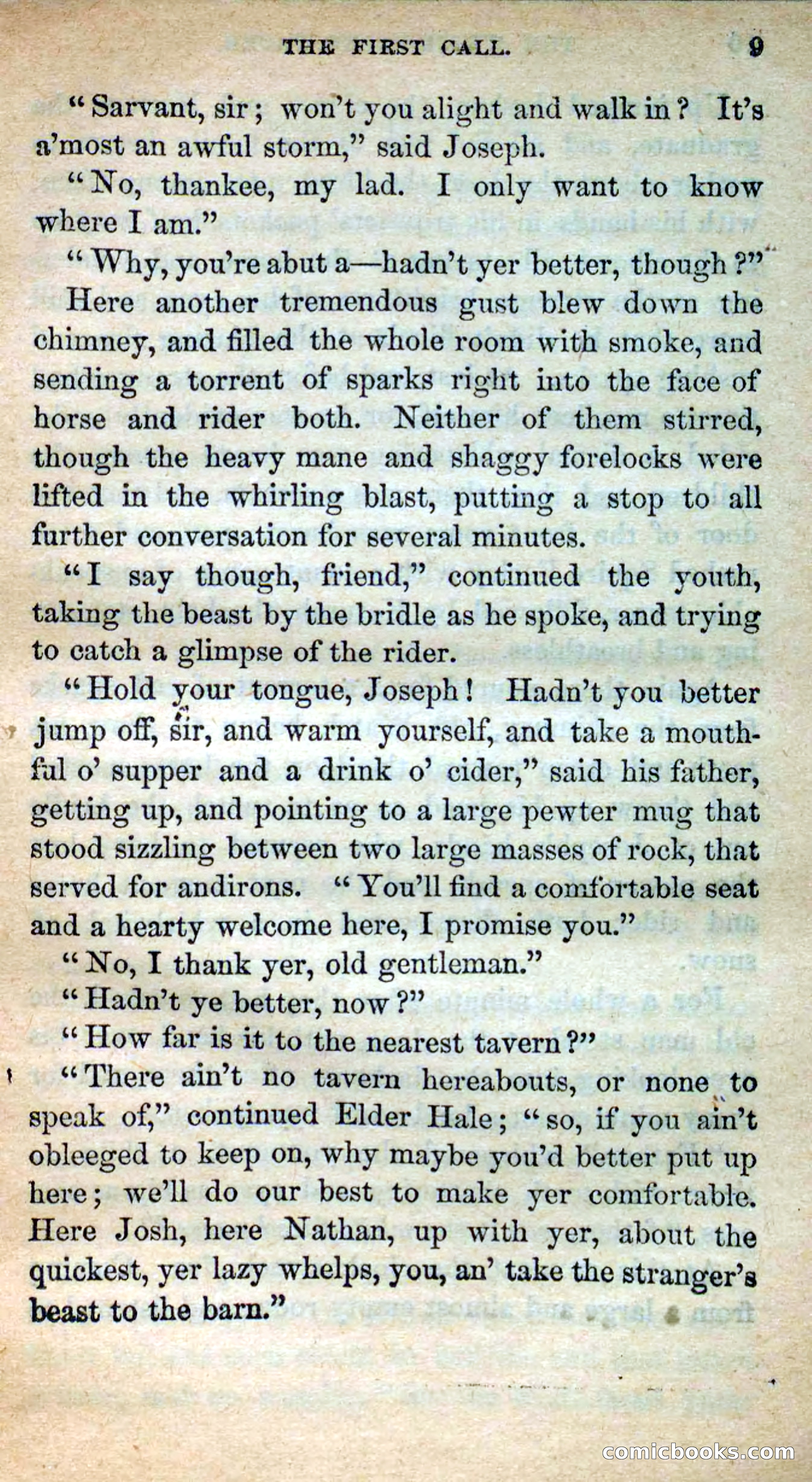 The White-Faced Pacer — page 7 of 101