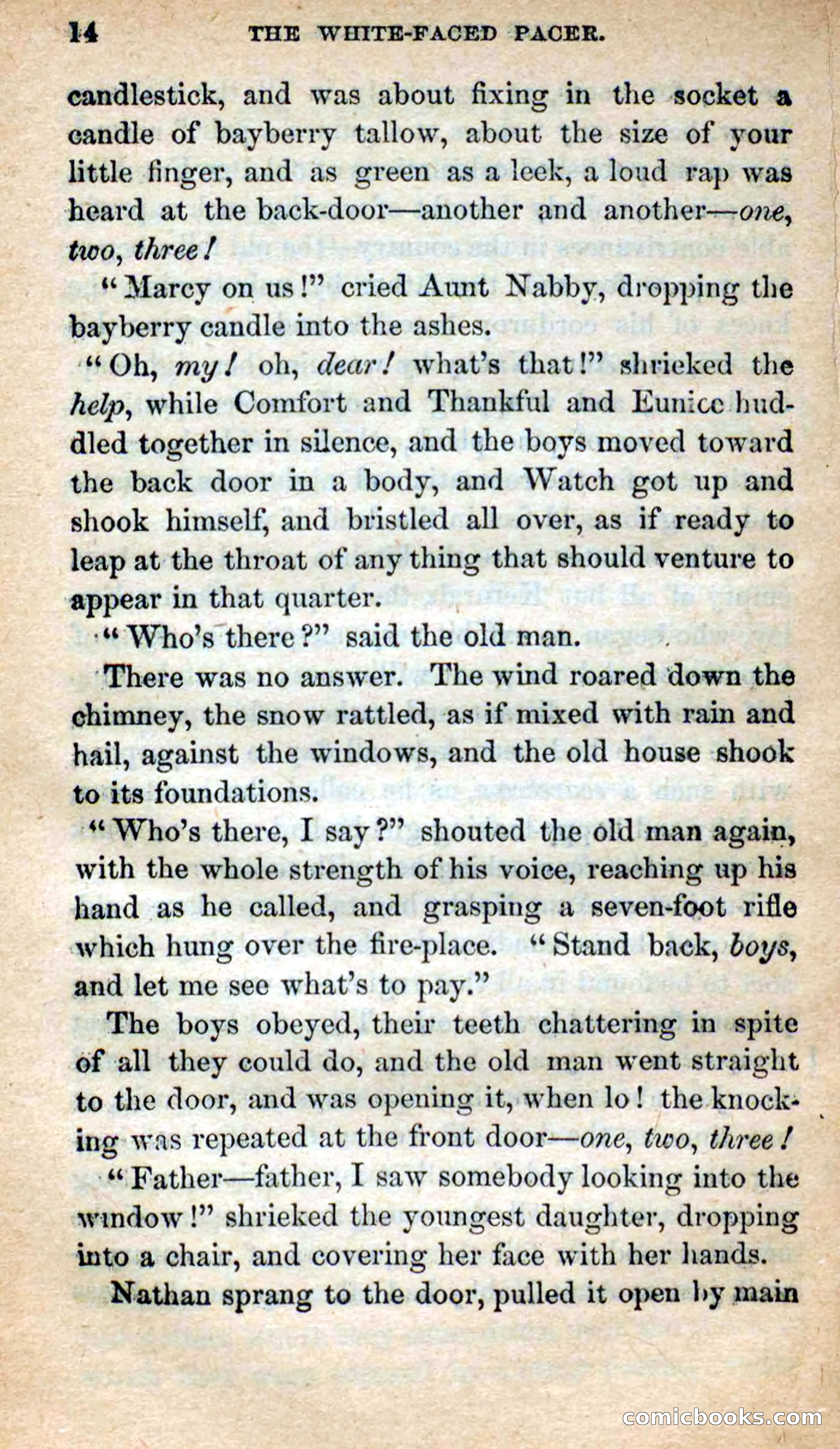 The White-Faced Pacer — page 12 of 101