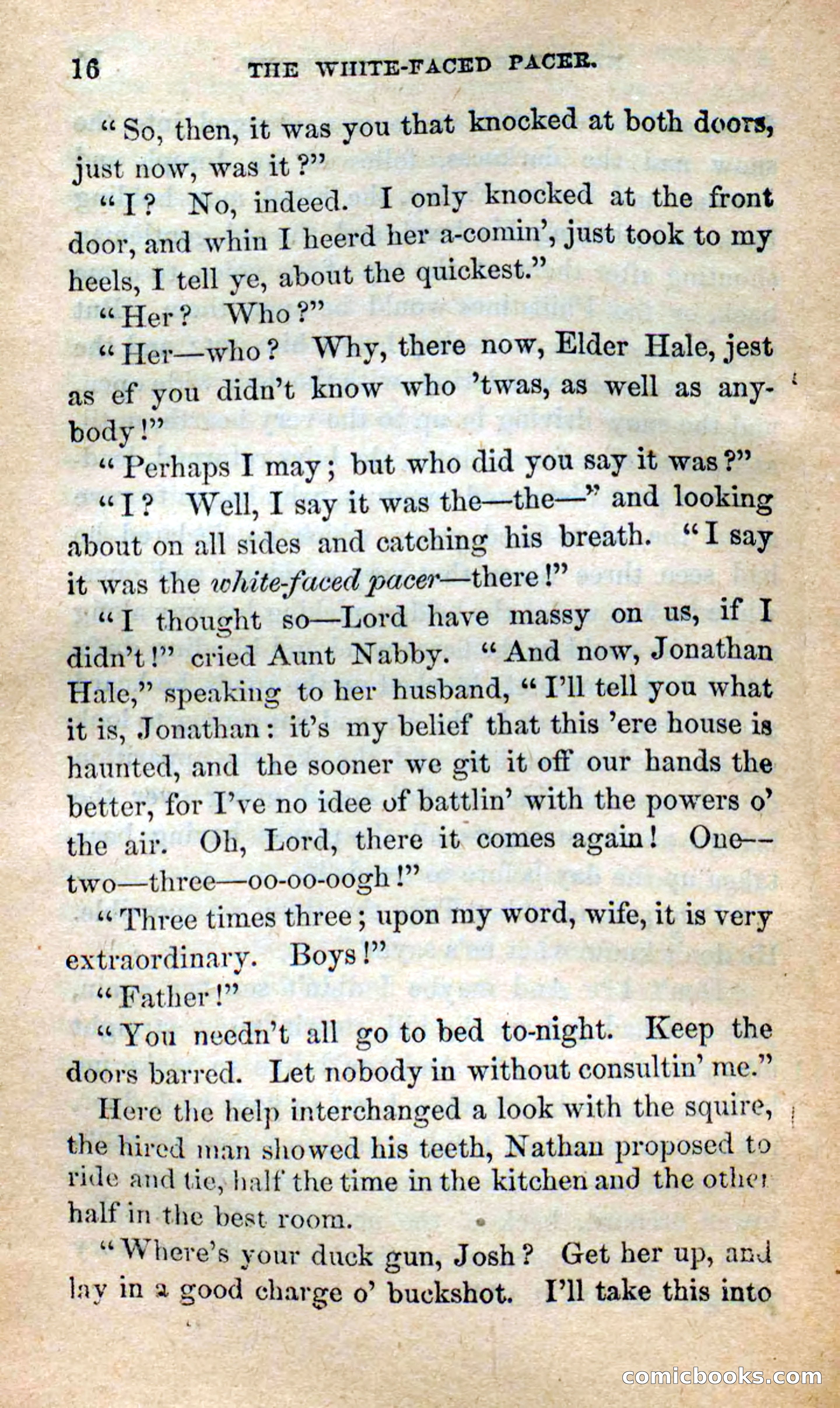 The White-Faced Pacer — page 14 of 101