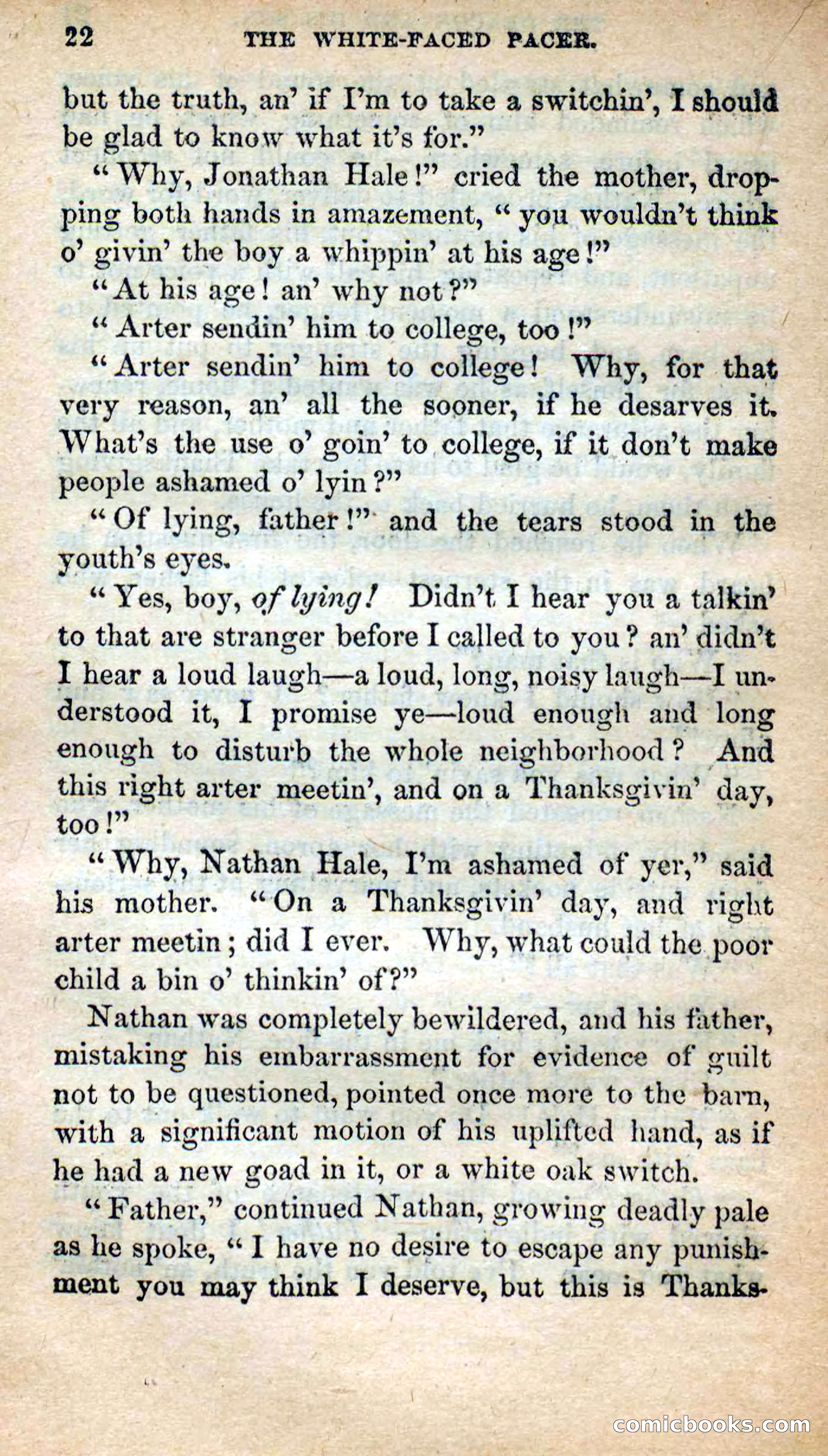 The White-Faced Pacer — page 20 of 101
