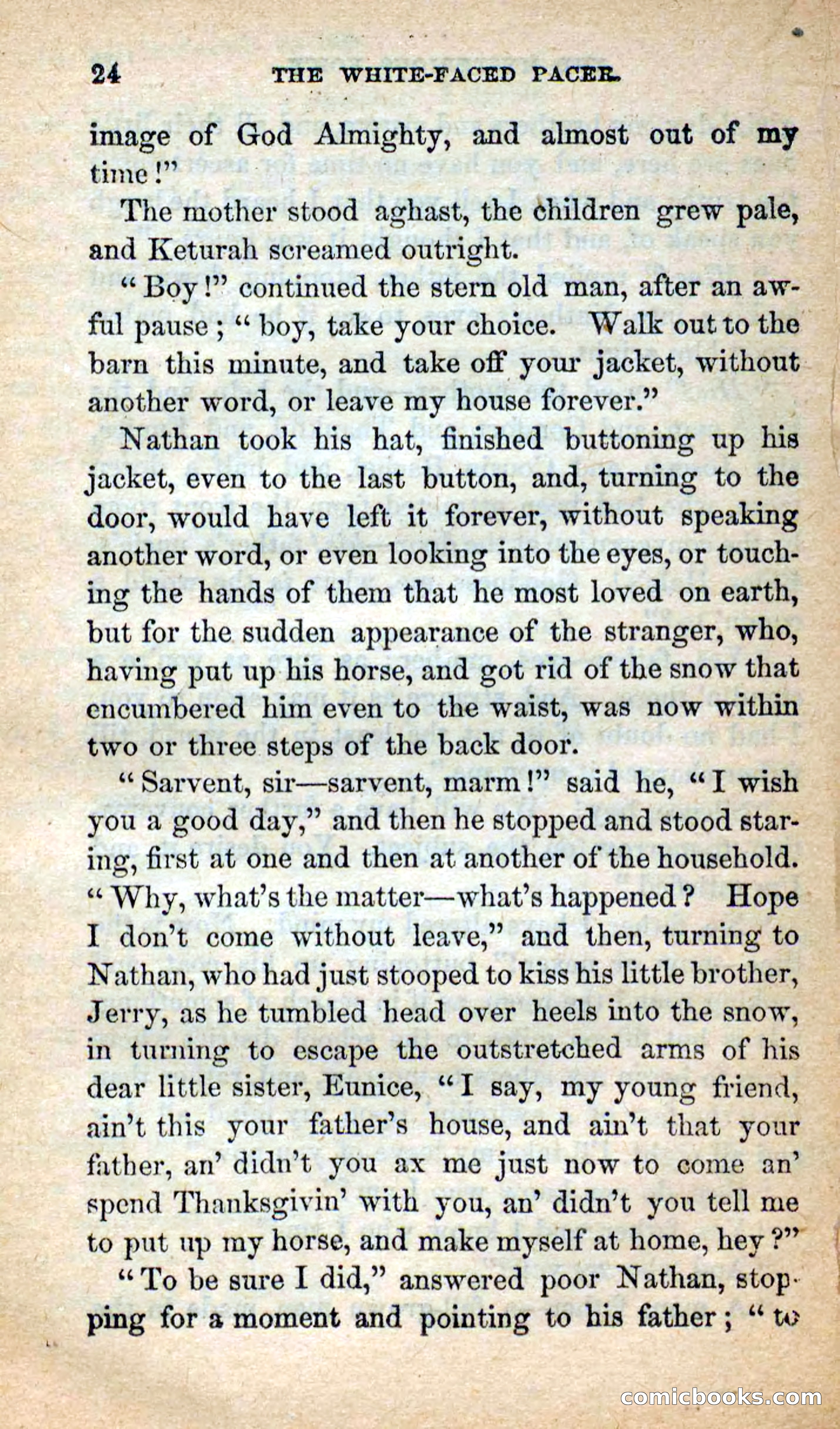 The White-Faced Pacer — page 22 of 101