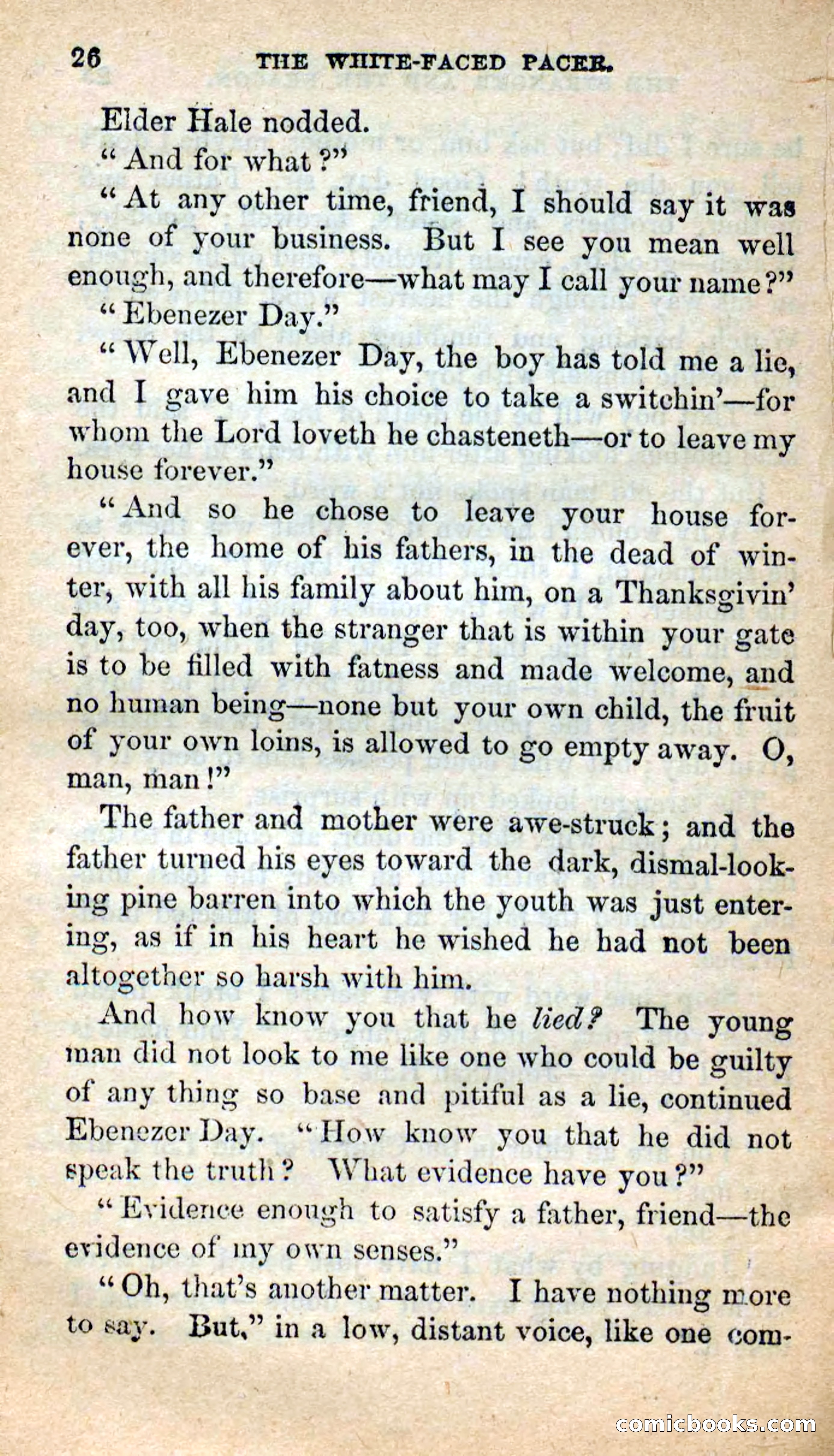 The White-Faced Pacer — page 24 of 101