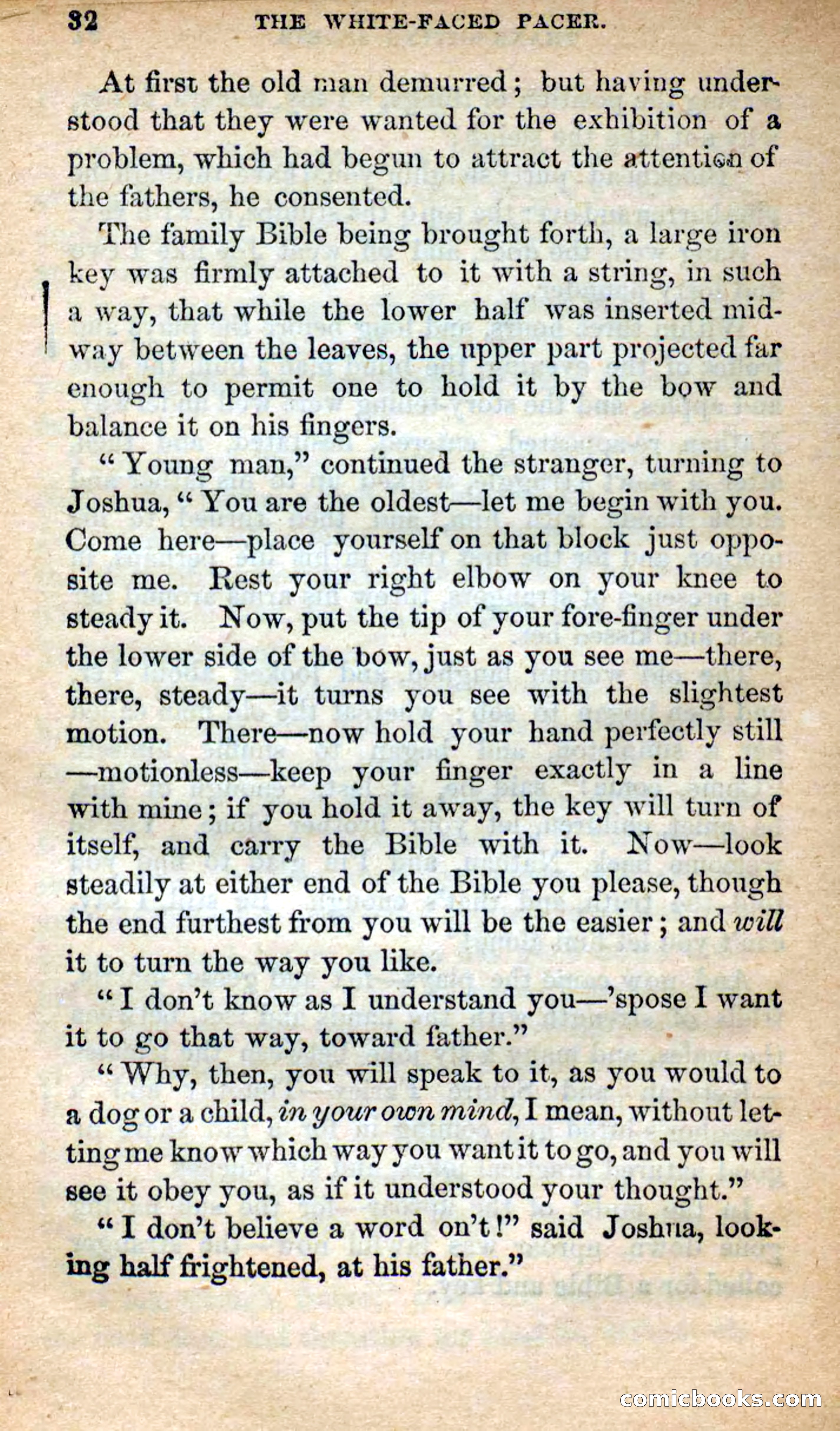 The White-Faced Pacer — page 30 of 101